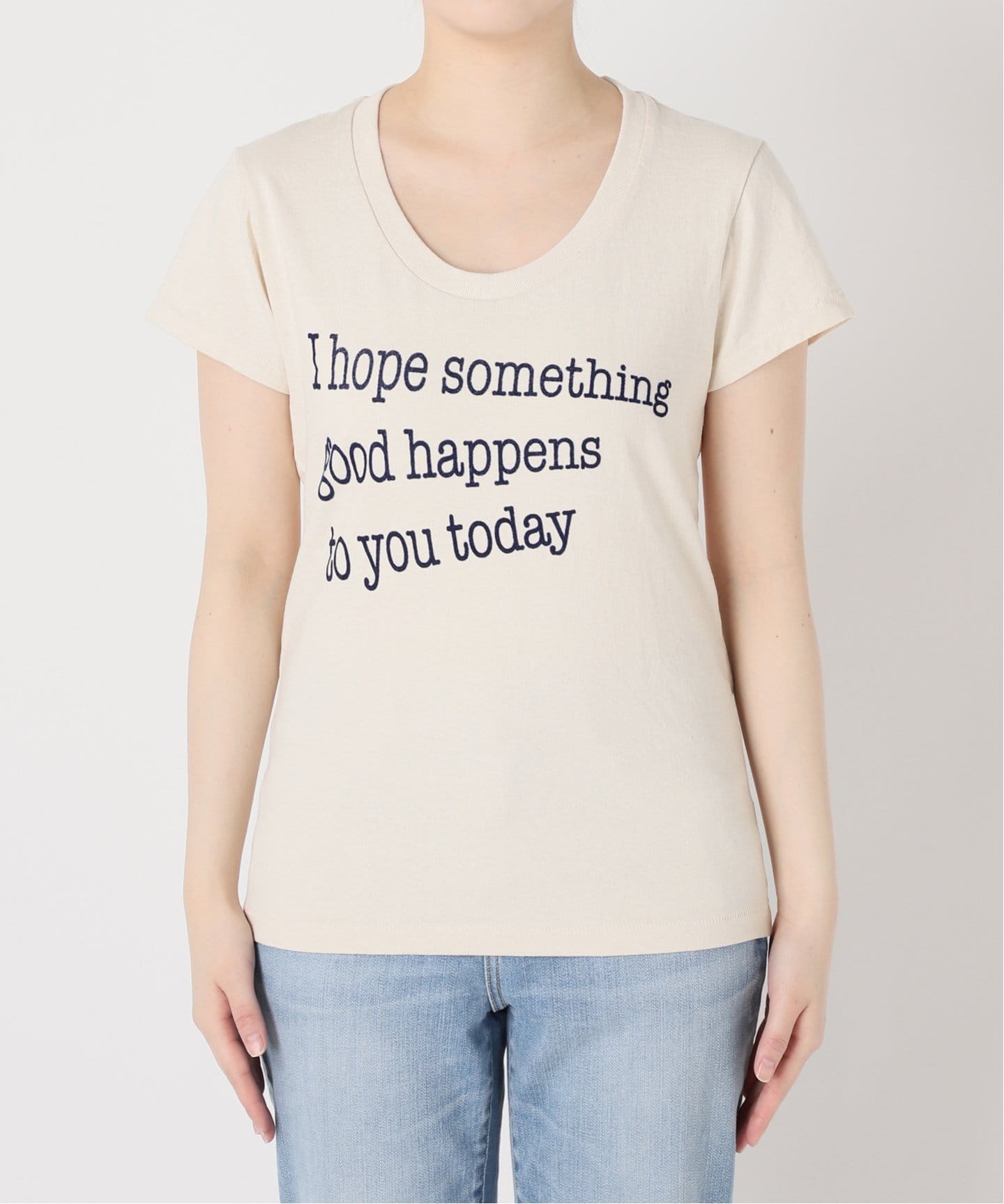 Mixta/ミクスタ U NECK TSHIRT I HOPE（Tシャツ／カットソー）｜Spick