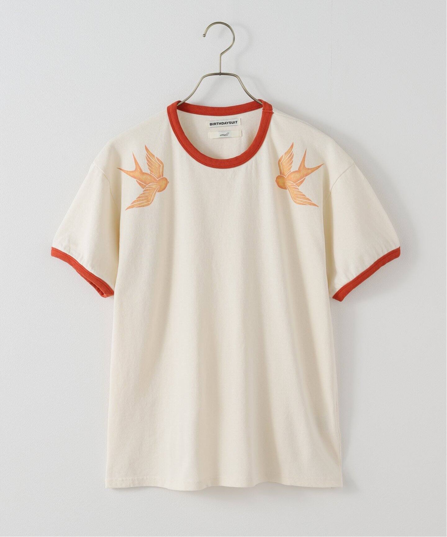 BIRTHDAYSUIT/バースデースーツ BIRD RINGER T-SHIRT（Tシャツ 
