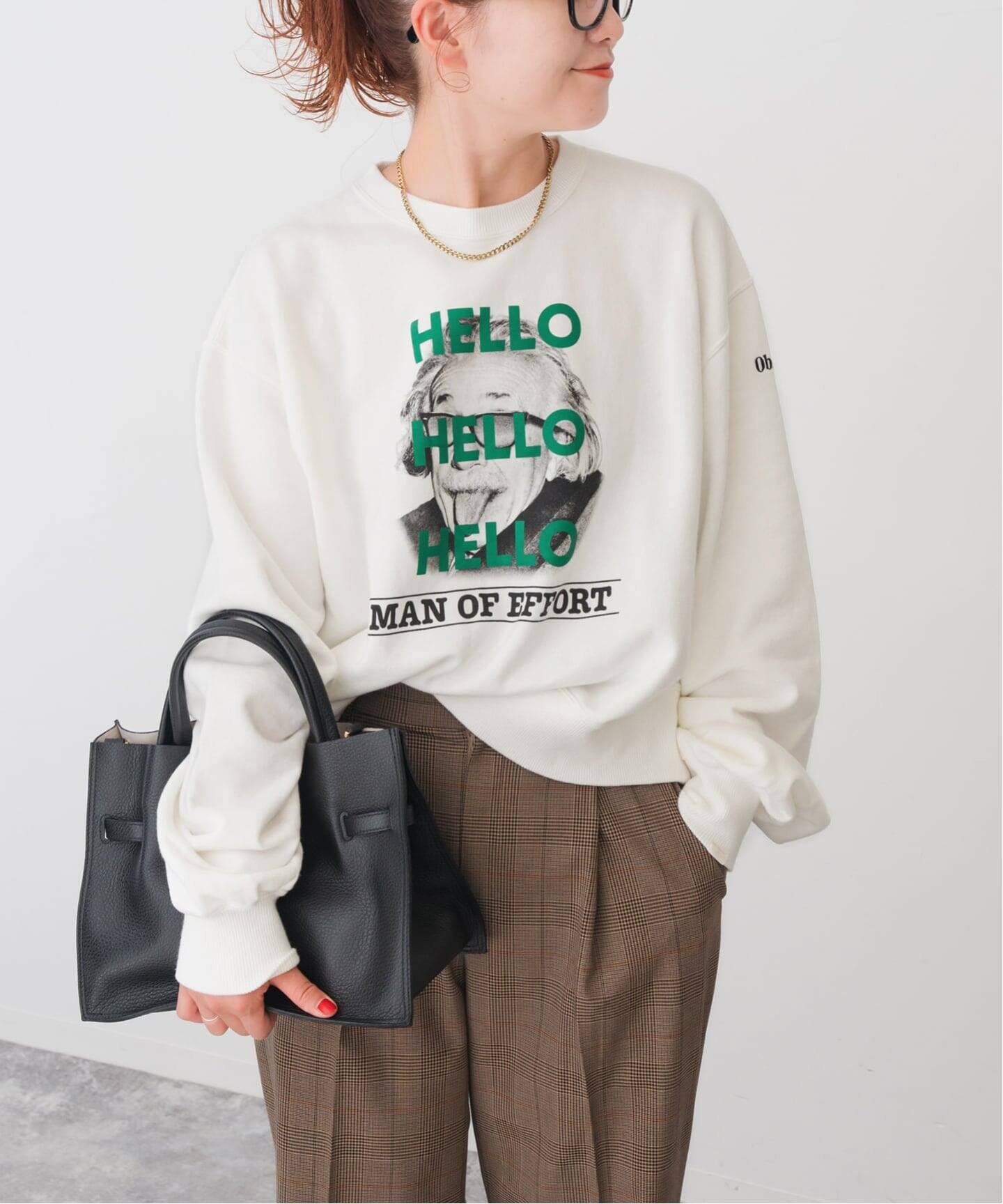 新品【Oblada】HELLO SWEAT 予約》oblada / オブラダ 別注HELLO SWEAT*(スウェット