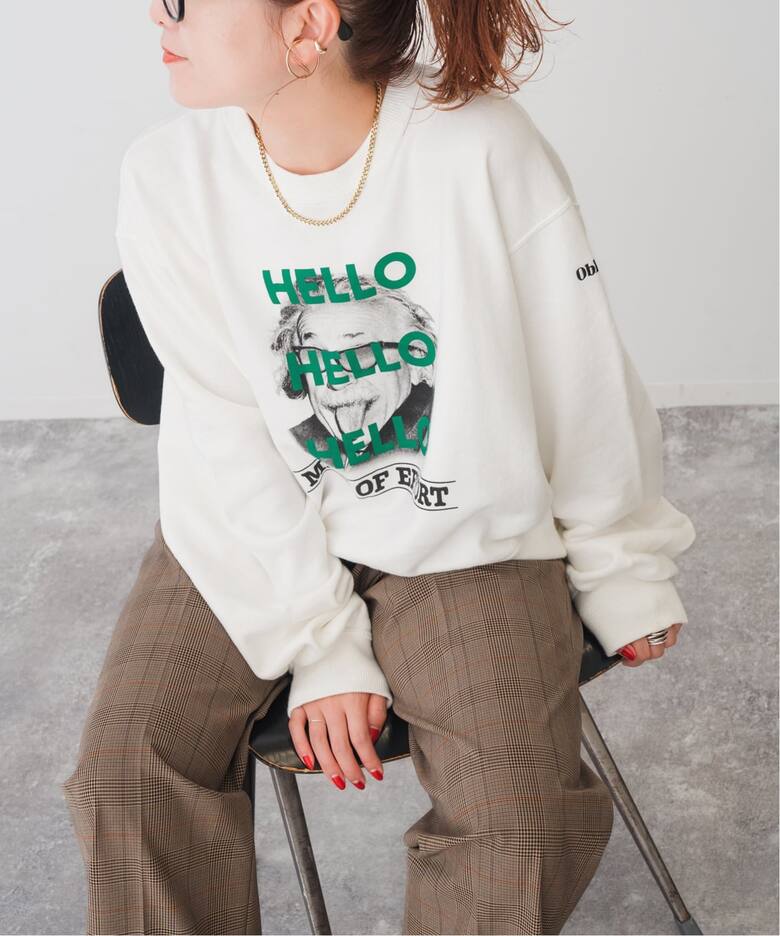 oblada / オブラダ 別注HELLO SWEAT*（スウェット）｜Spick & Span 
