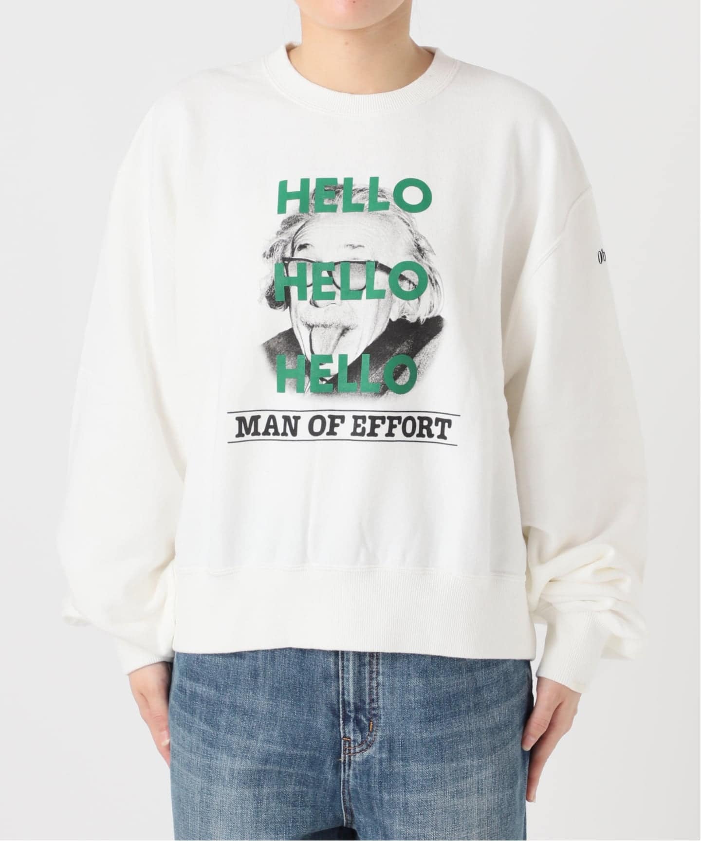 oblada オブラダ／HELLO SWEAT ハロースウェット 予約》oblada / オブラダ 別注HELLO SWEAT*（スウェット