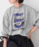 《予約》oblada  / オブラダ 別注HELLO SWEAT*
