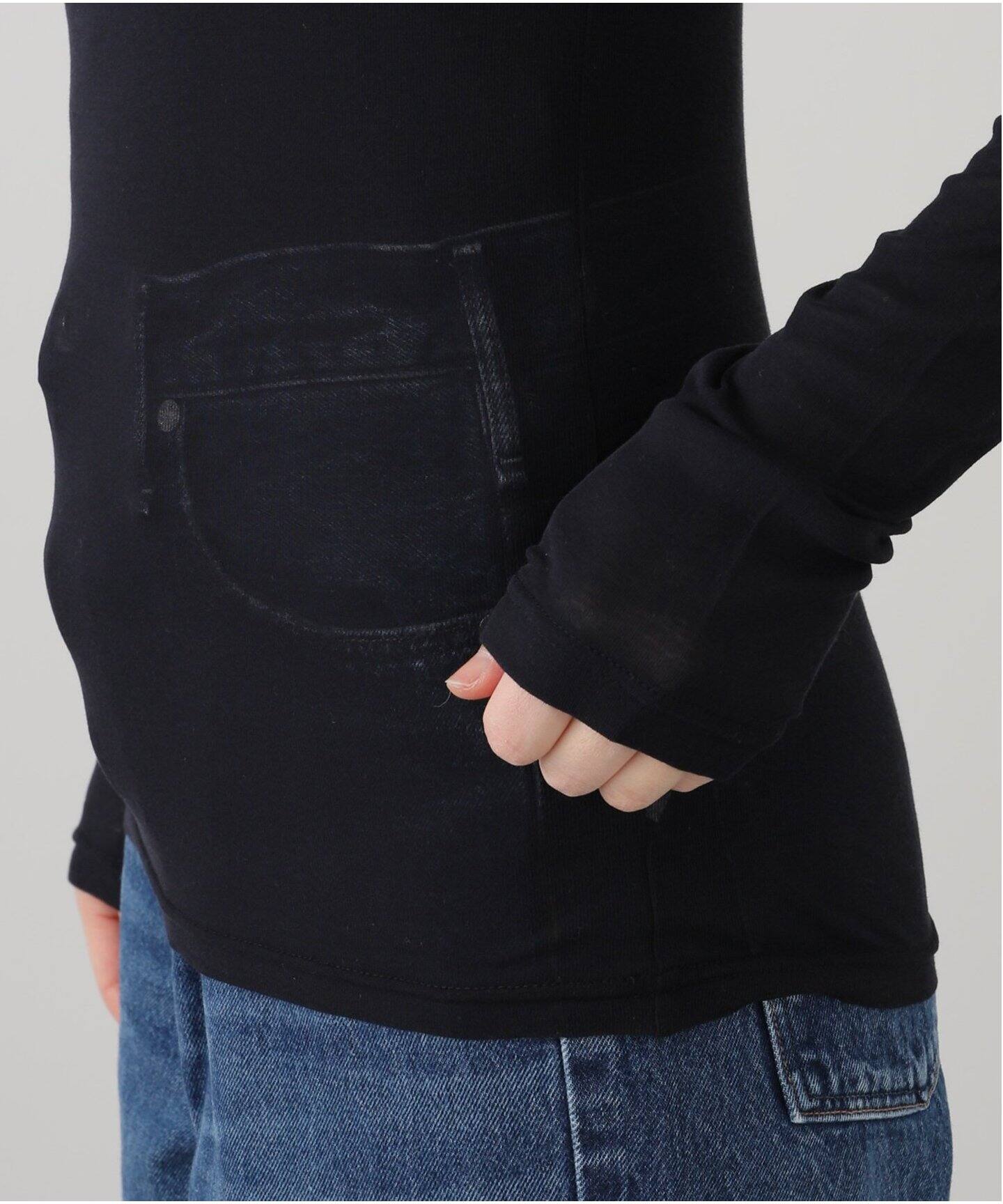 ≪一部店舗+WEB限定≫OBLADA / オブラダ SHEER HIGH NECK（Tシャツ