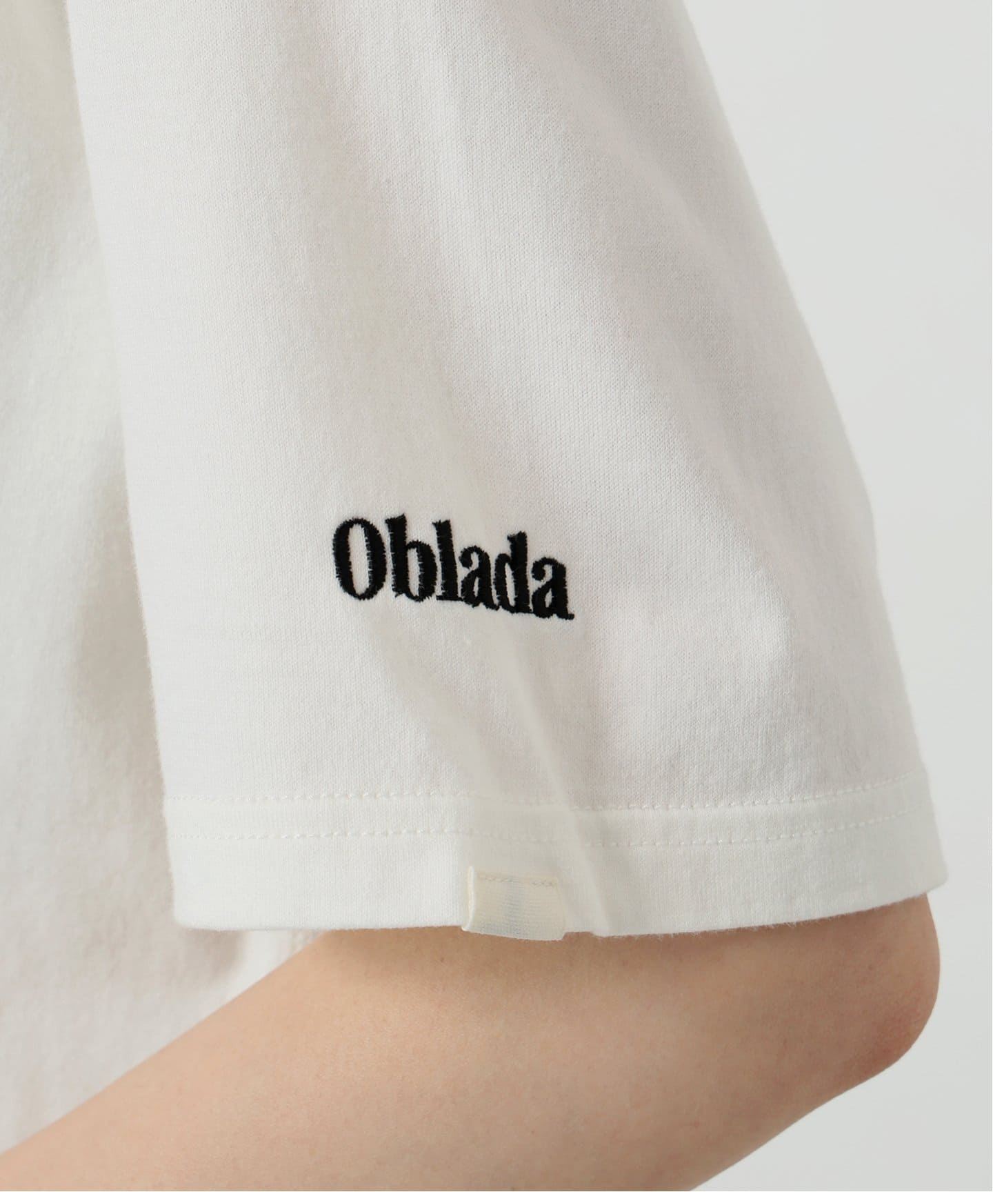 スピックスパン　オブラダ　Oblada 別注 HELLO Tシャツ WEB限定追加3》oblada / オブラダ別注HELLO TSH（Tシャツ