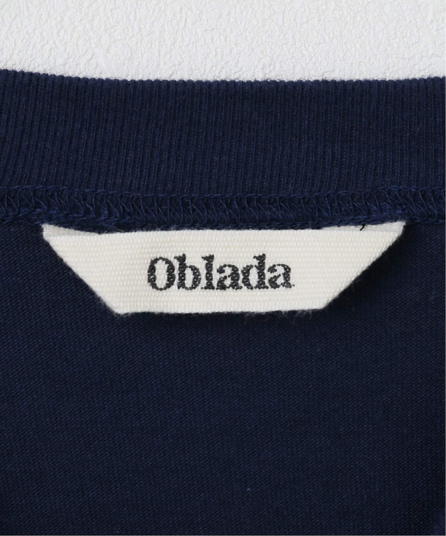 oblada / オブラダ | 2025SS | 92 STEADY LONG TEE プリント Tシャツ | F | ネイビー | レディース Oblada(オブラダ)｜92 STEADYロングTシャツ/ネイビー の通販