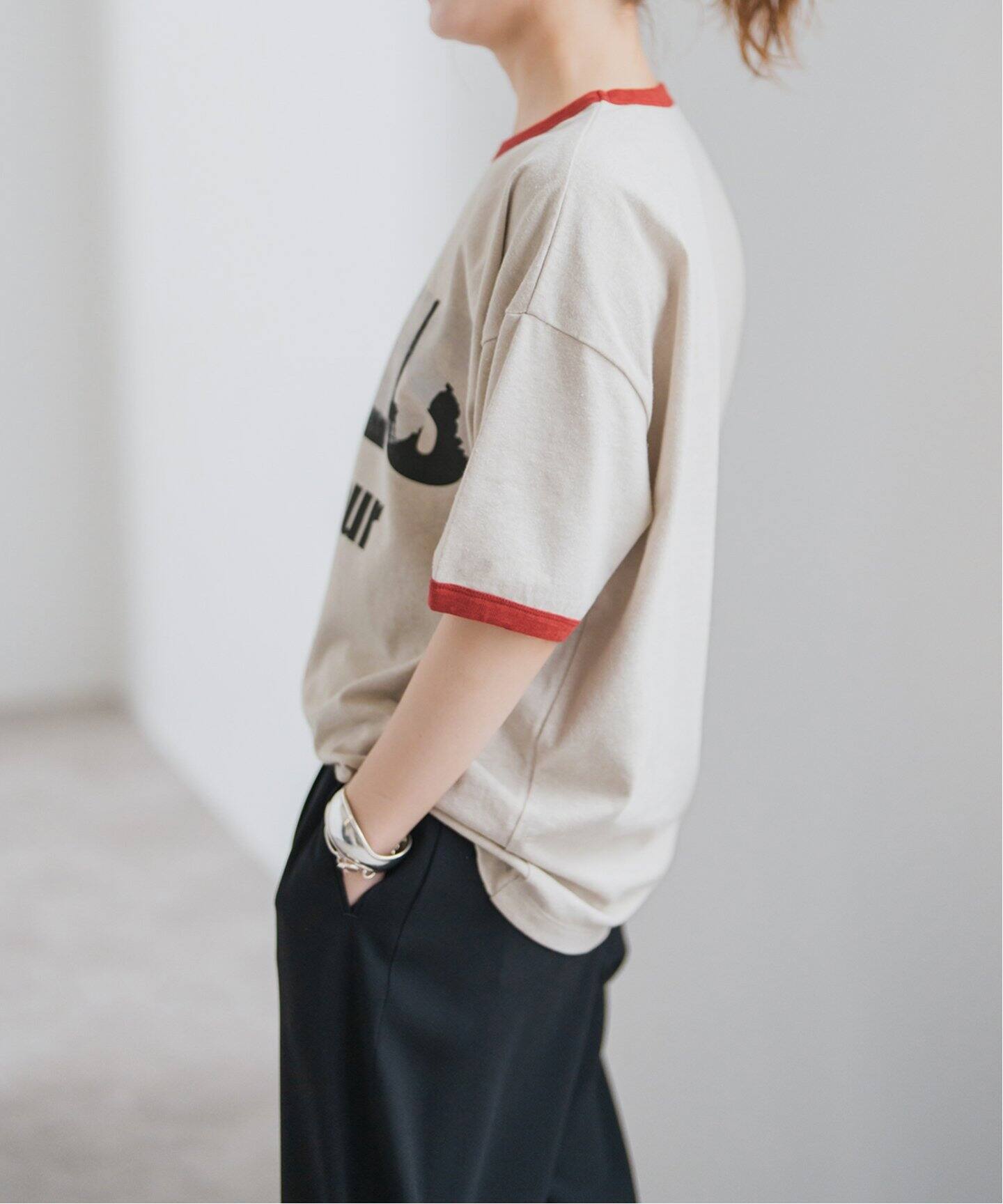 スピックアンドスパン❤︎mucci / ムッチ リンガーTee mucci / ムッチ リンガーTee（Tシャツ／カットソー）｜Spick and