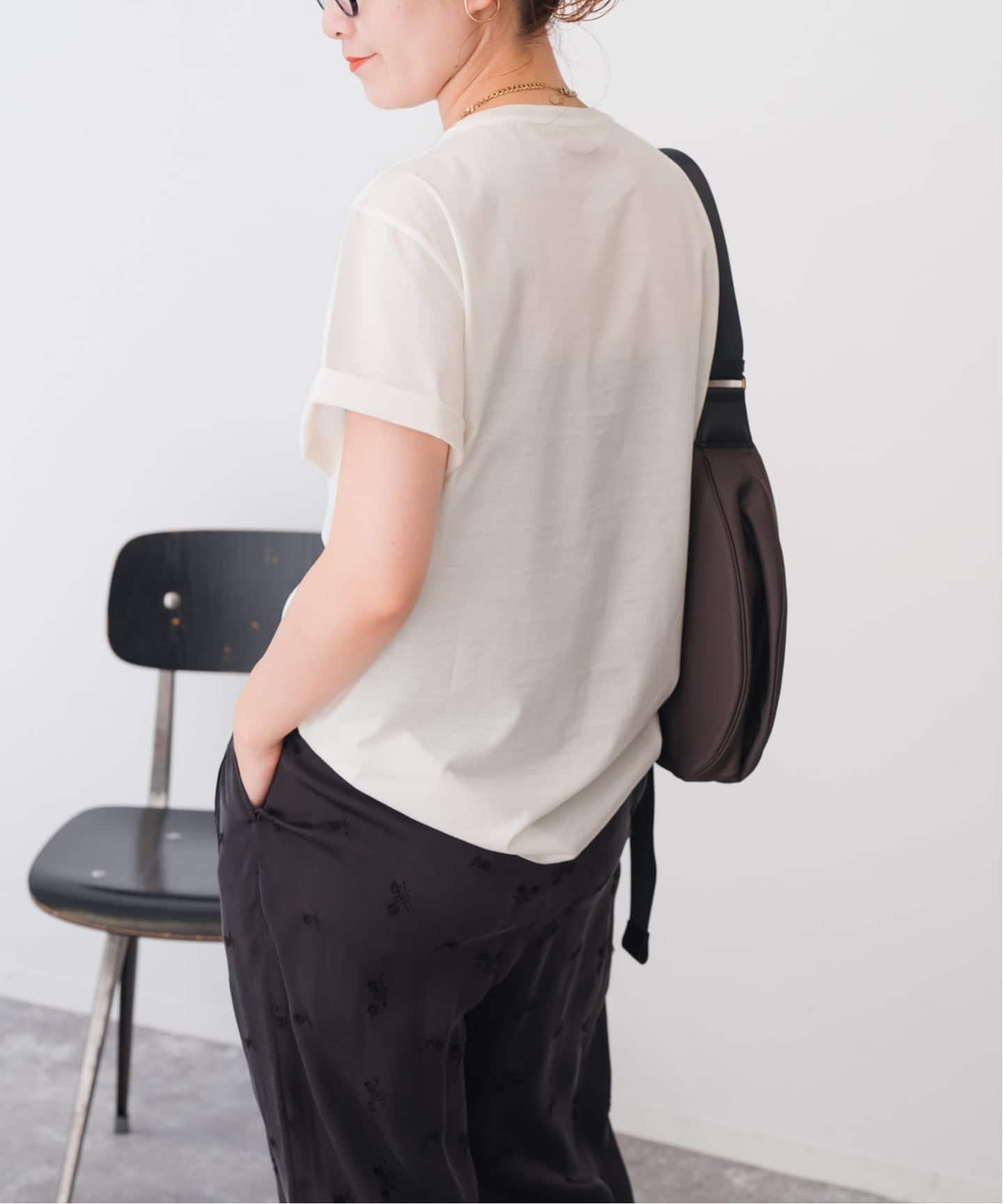 La Hutte ラ　ユット　大人女性必須アイテム 追加》La Hutte / ラ ユット ロゴTee（Tシャツ／カットソー