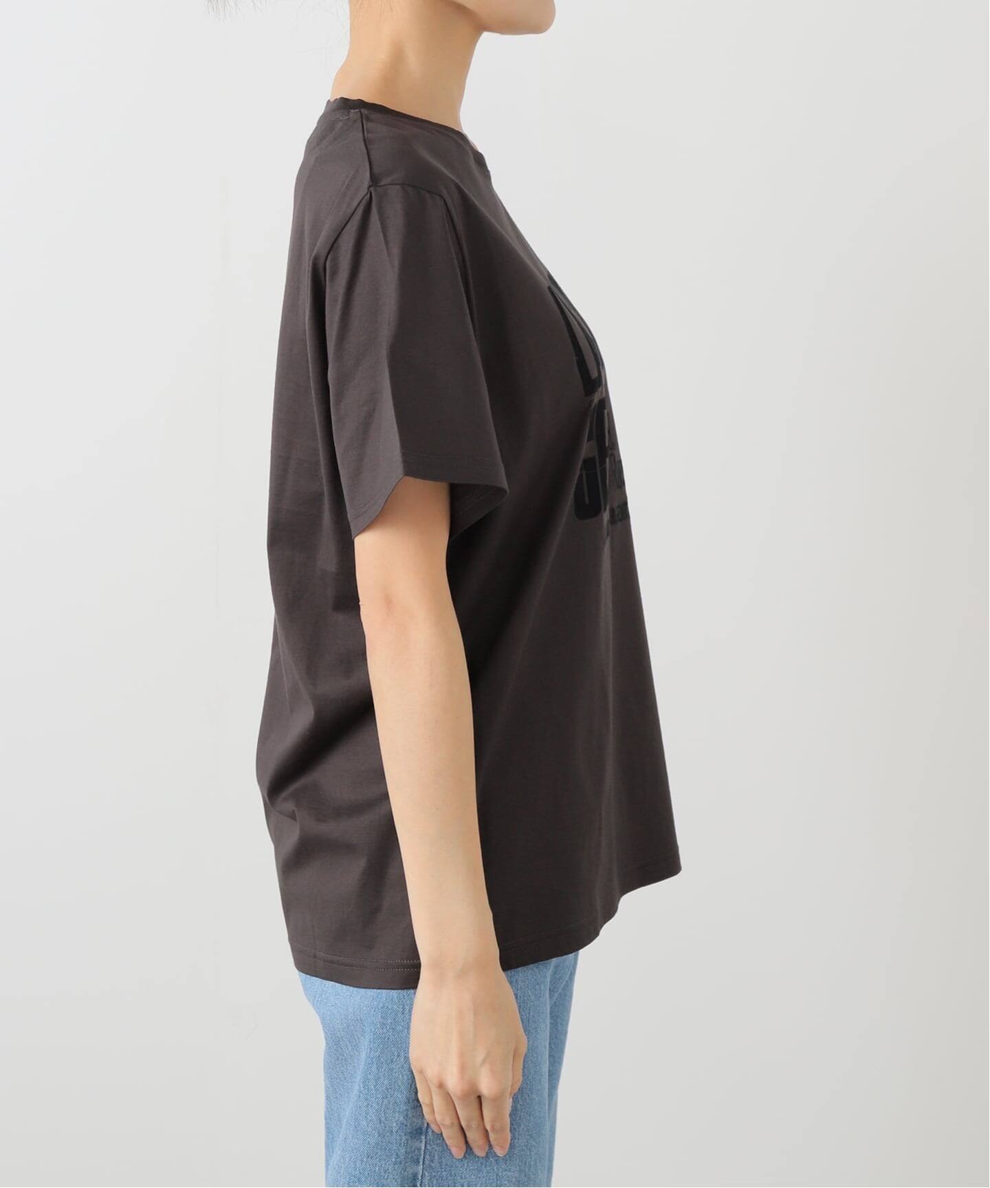 tシャツ La Hutte / ラ ユット ロゴTee レディース 追加》La Hutte / ラ ユット ロゴTee（Tシャツ／カットソー