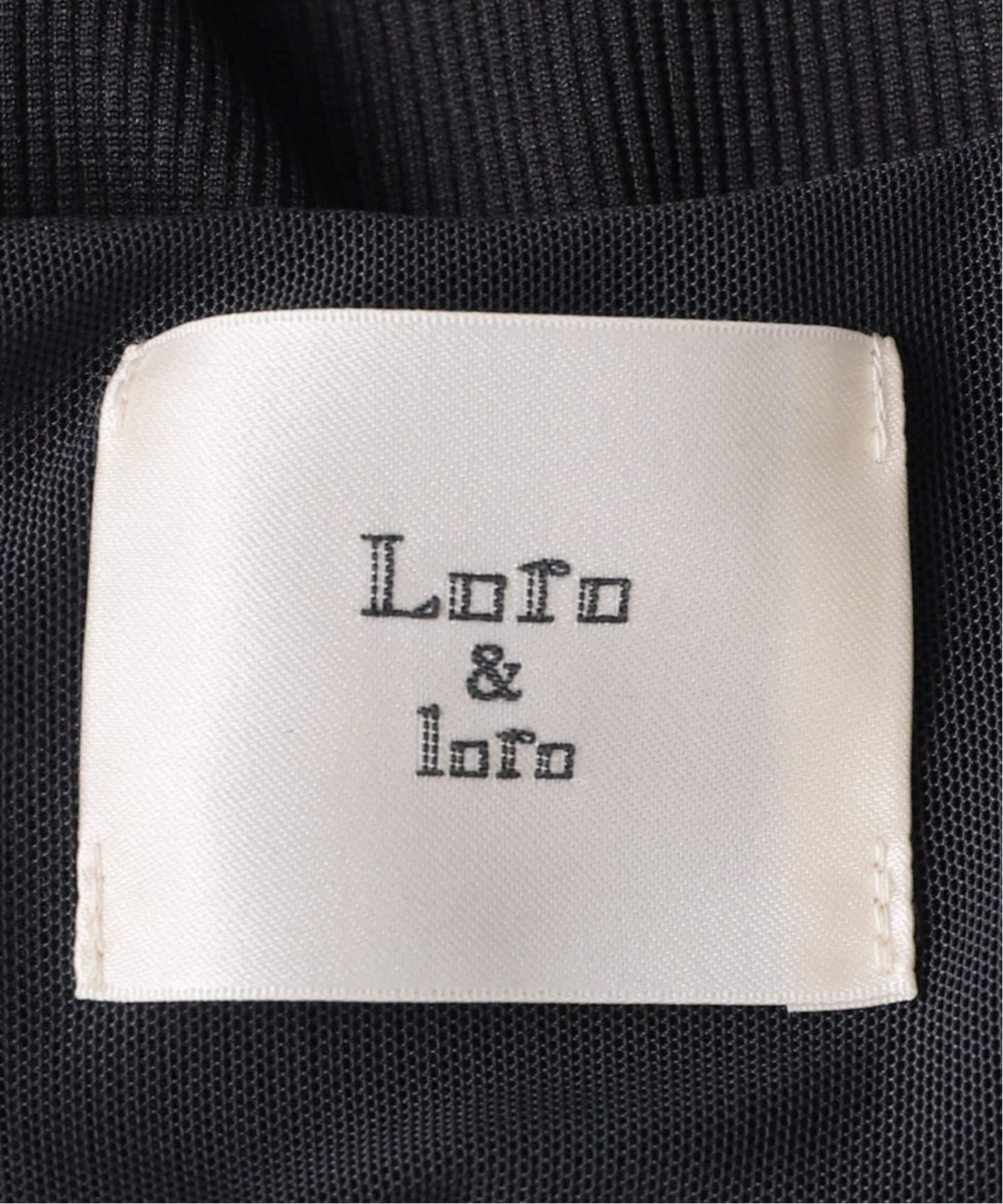 Loro / ローロ Lash 別注Bando Rib 25070210005510 ブラック M Loro / ローロ Lash 別注Bando Rib（その他アンダーウェア／水着