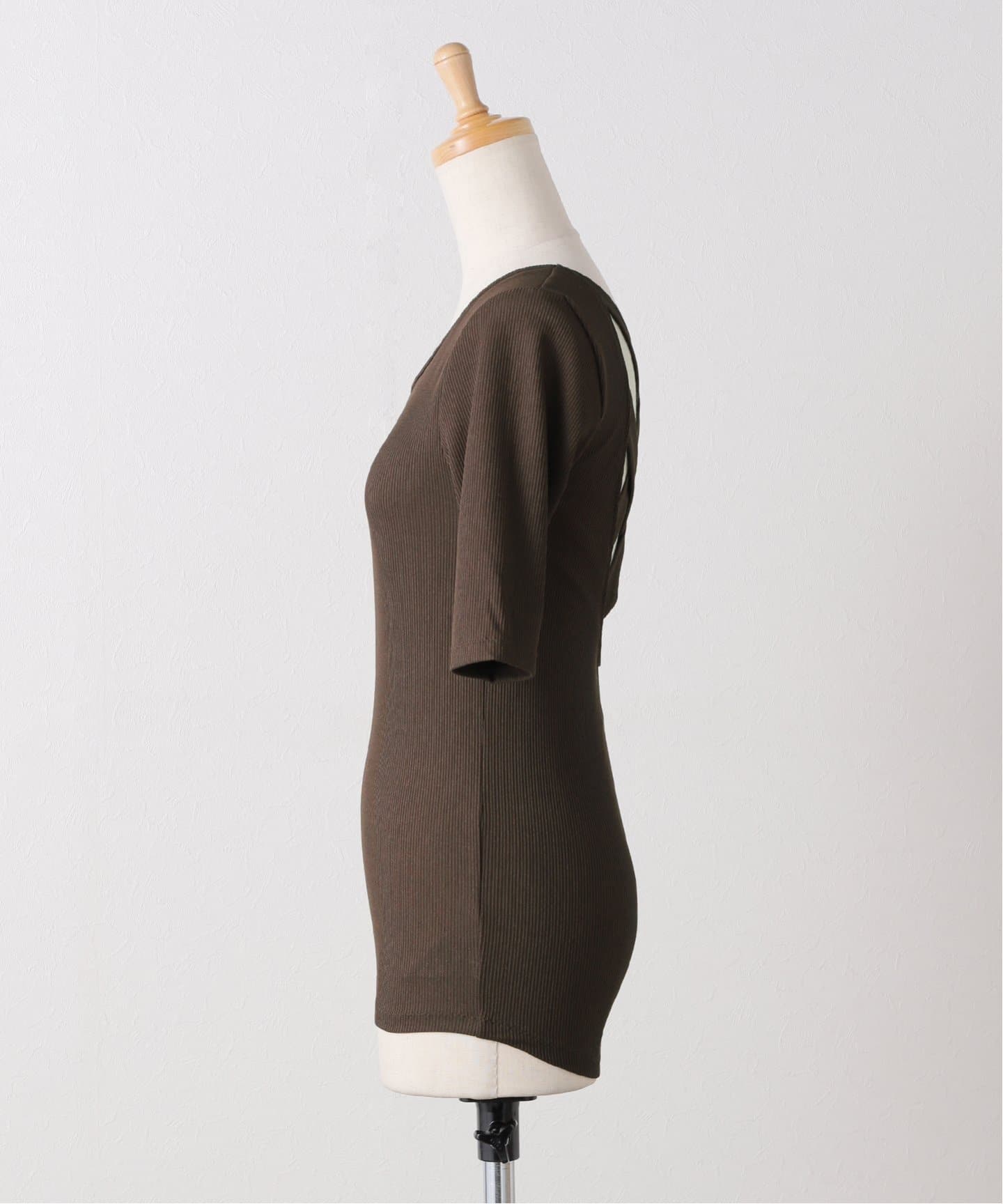 Loro / ローロ ★★ ② 25070210005610  Lash 別注Ballerina Harf Sleeve レディース ブラック M Loro / ローロ Lash 別注Ballerina Harf Sleeve（その他アンダーウェア