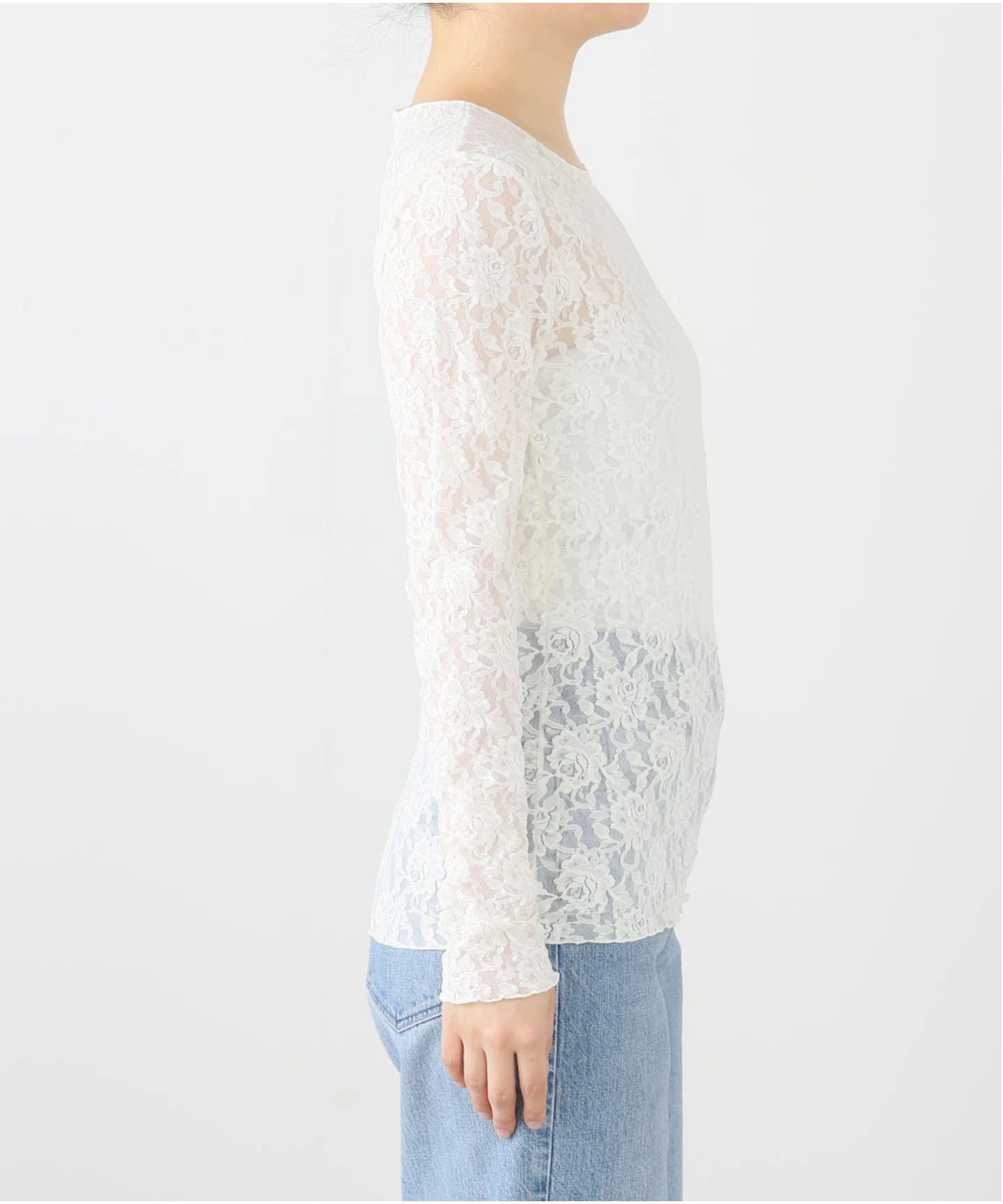 hanky panky / ハンキーパンキー レースロングスリーブ H128L（T