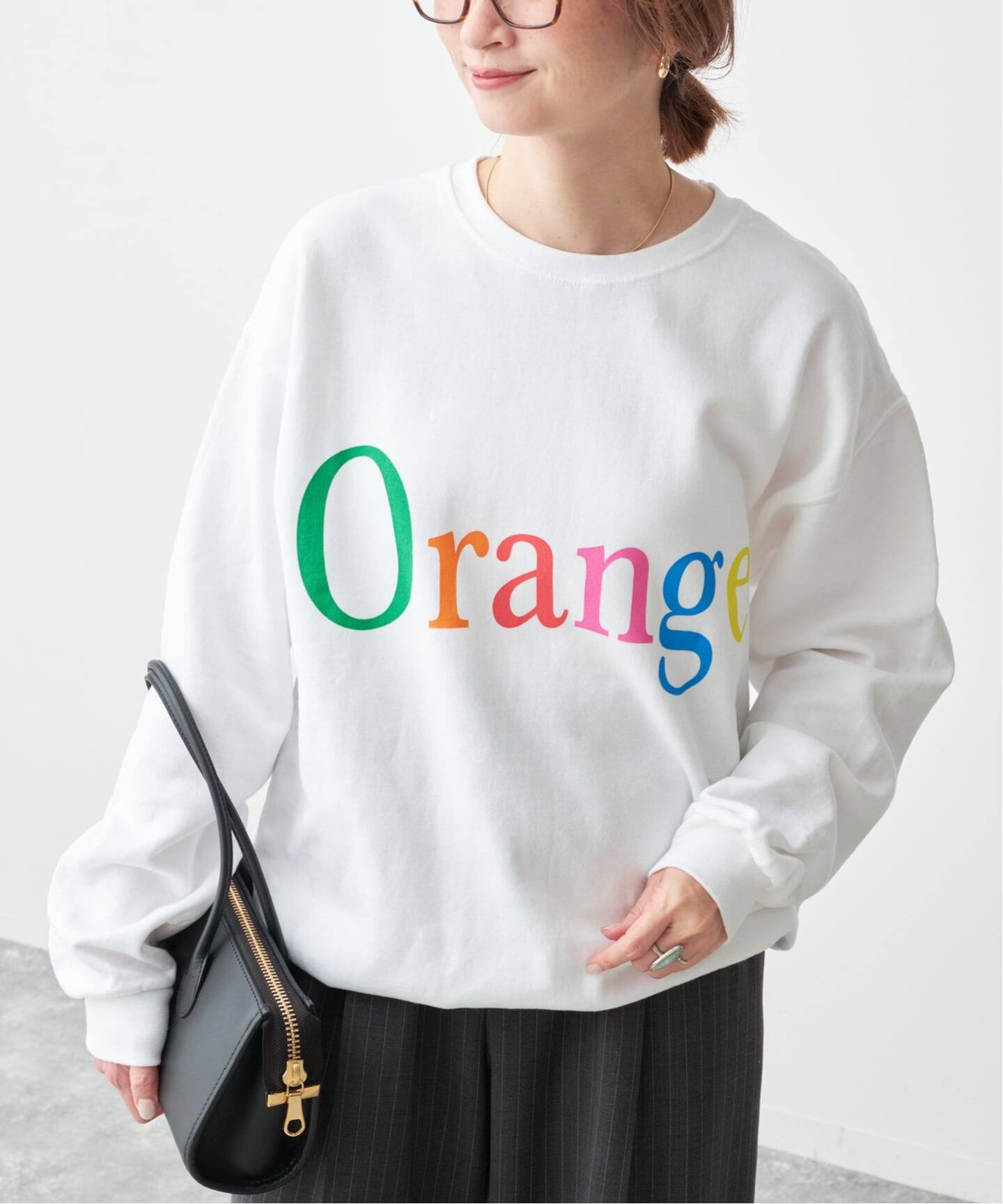 一部店舗+WEB限定》byeA. / バイエー NOT APPLE SWEAT（スウェット 