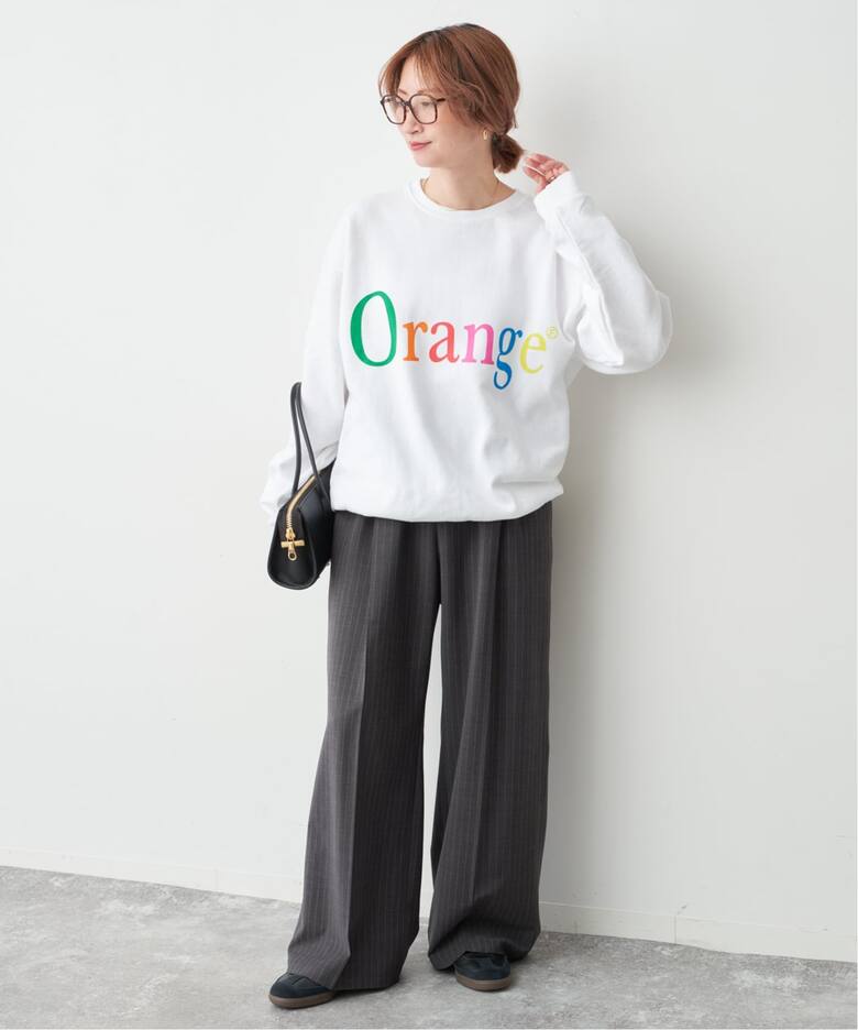一部店舗+WEB限定》byeA. / バイエー NOT APPLE SWEAT（スウェット 