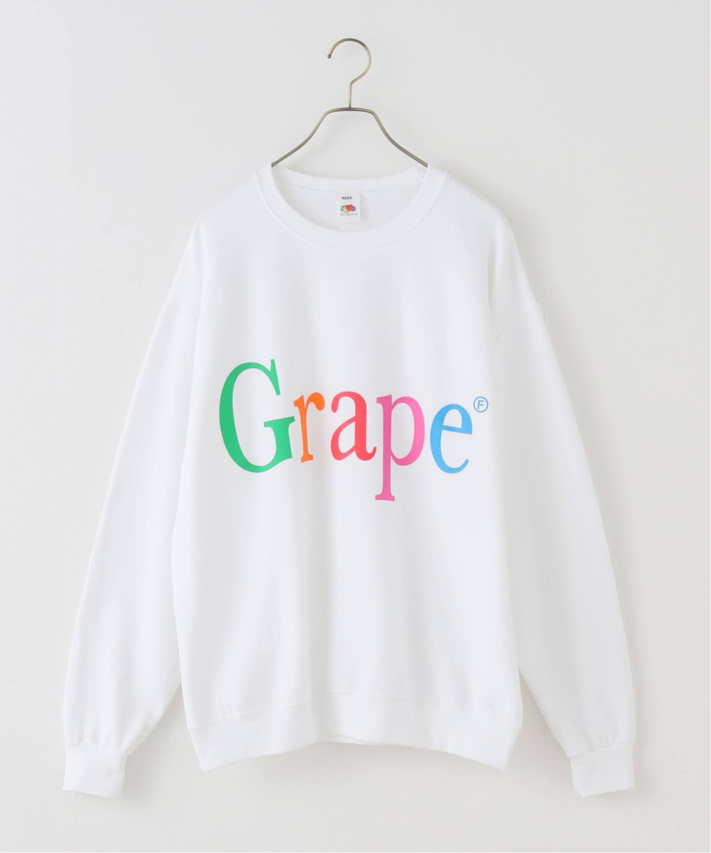 一部店舗+WEB限定》byeA. / バイエー NOT APPLE SWEAT（スウェット 