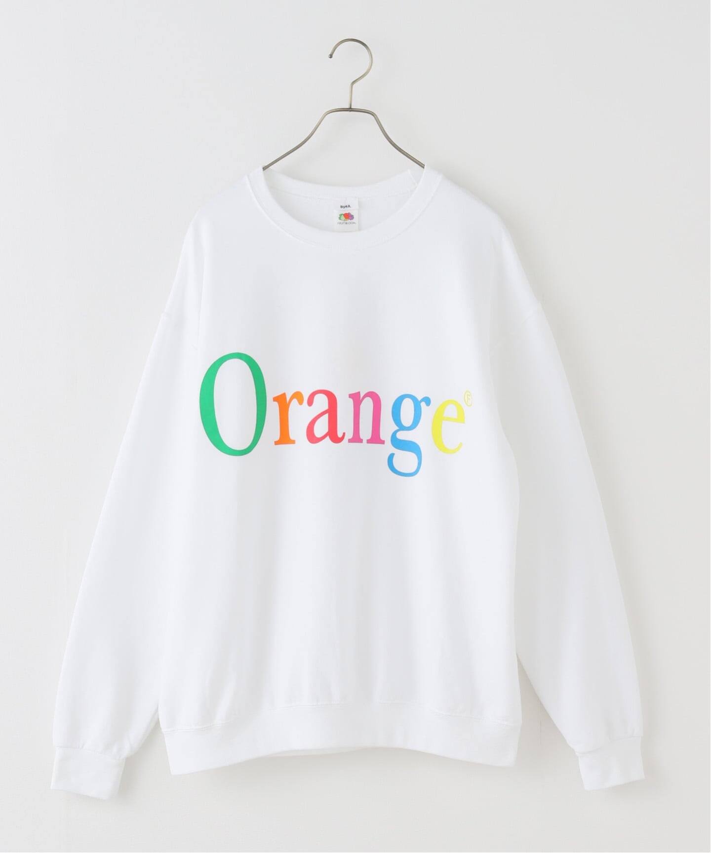 一部店舗+WEB限定》byeA. / バイエー NOT APPLE SWEAT（スウェット 