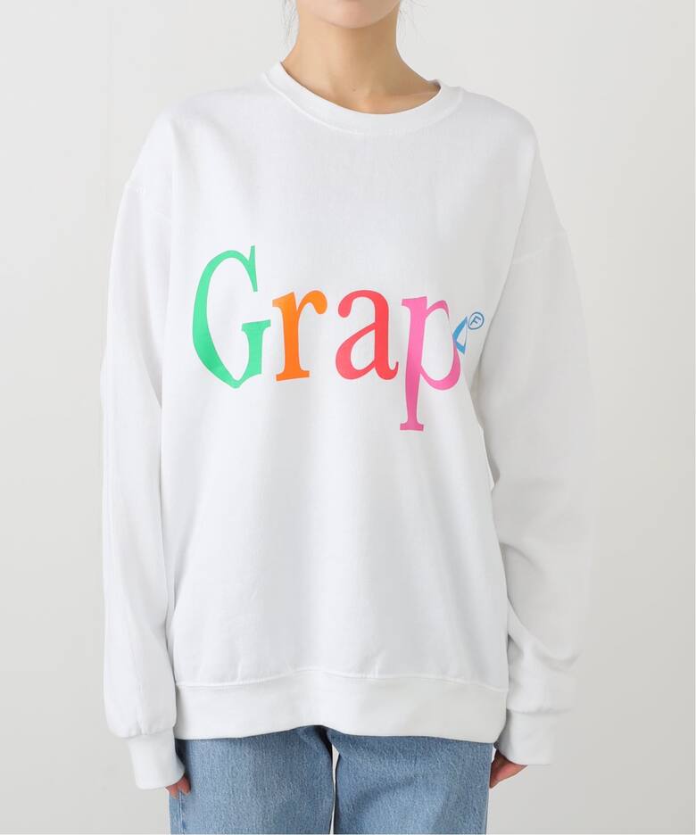 一部店舗+WEB限定》byeA. / バイエー NOT APPLE SWEAT（スウェット 