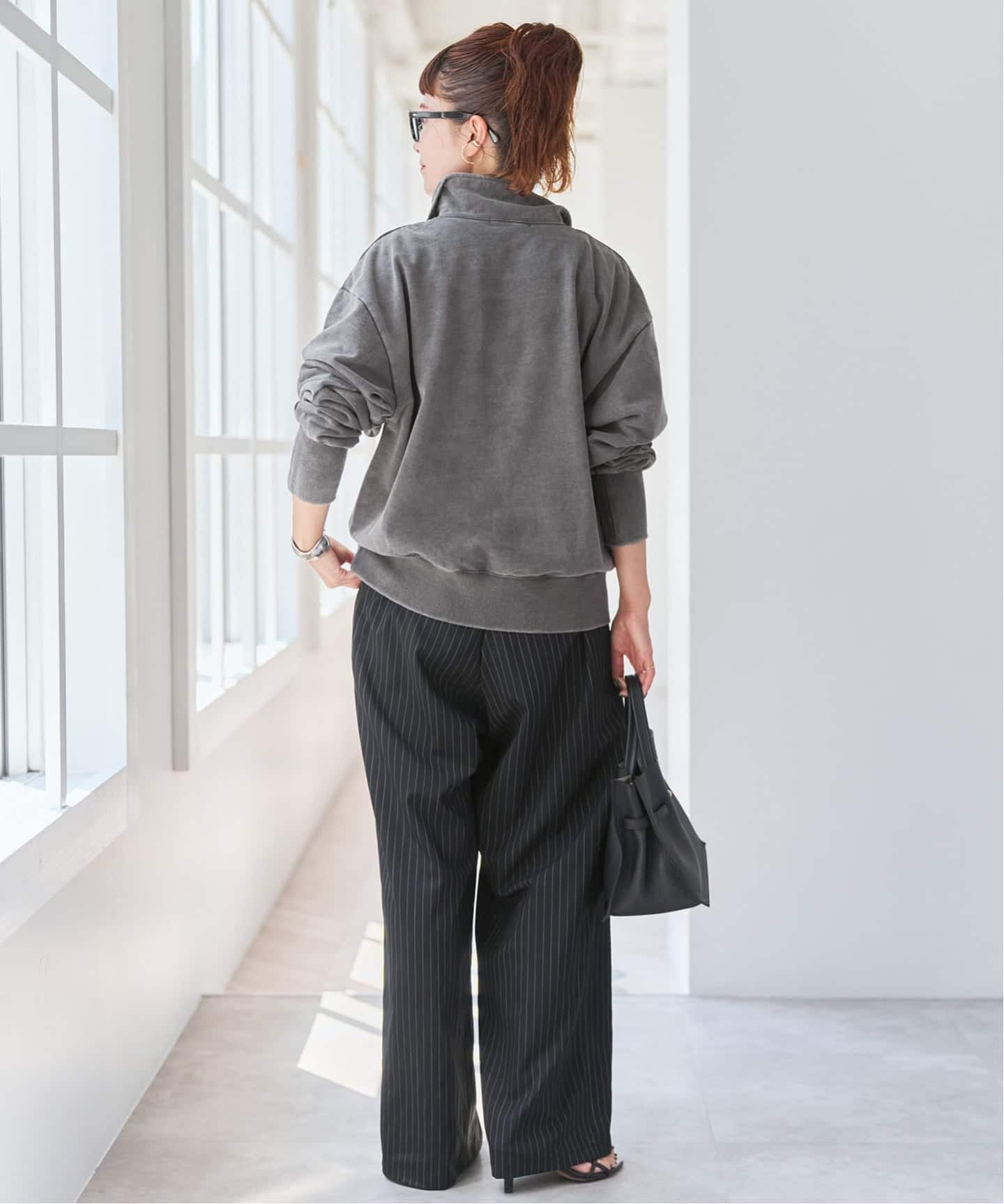 La Hutte / ラ ユット ハーフジップスウェット（スウェット）｜Spick