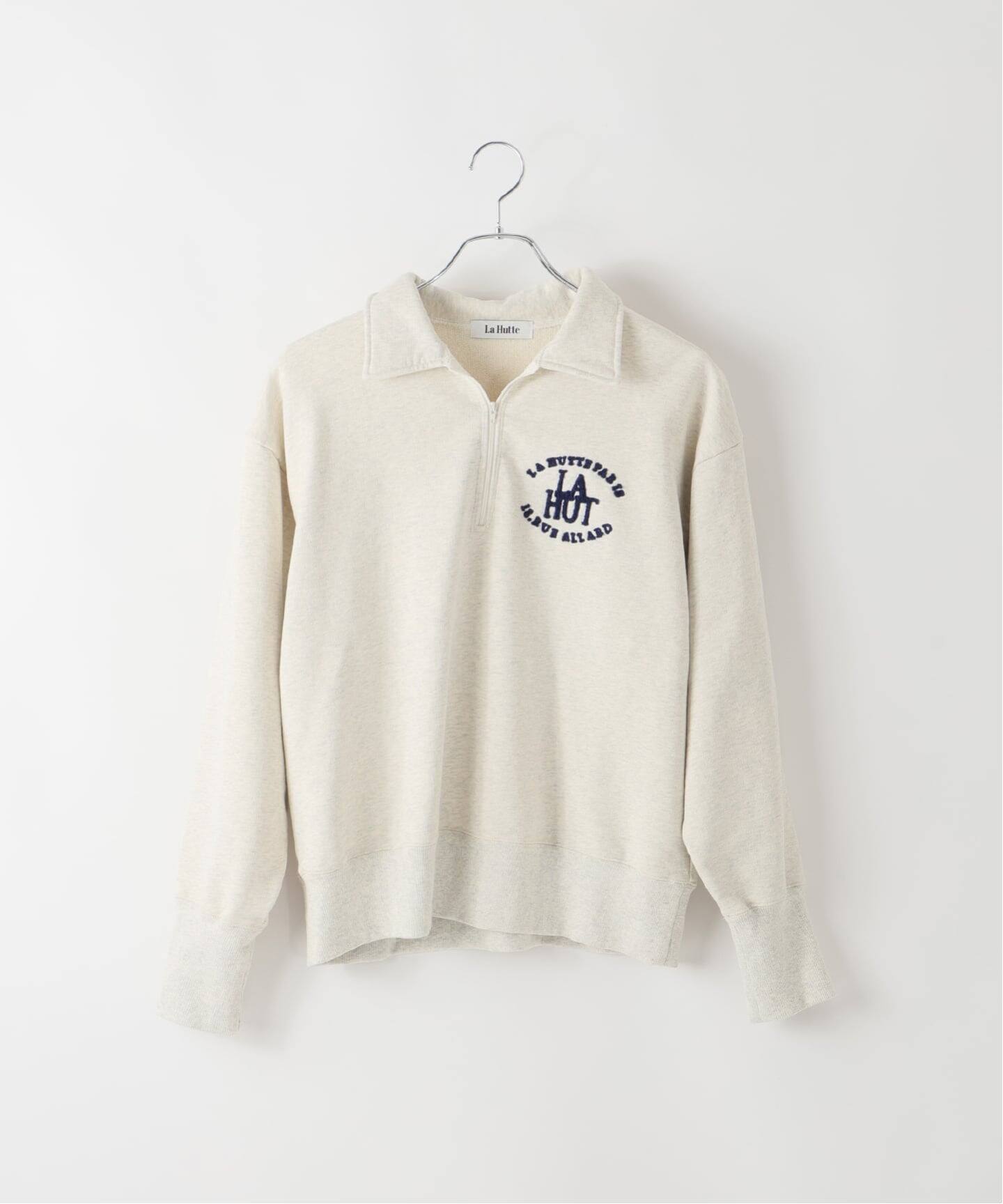 La Hutte / ラ ユット ハーフジップスウェット（スウェット）｜Spick