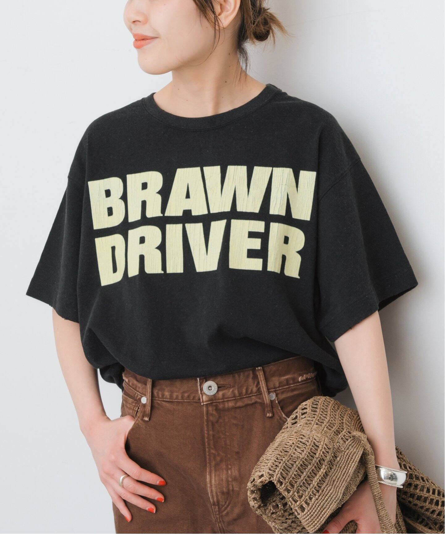 新品✨ 【BRAWN/ブラウン】 LOGO Tシャツ 予約》追加【BRAWN/ブラウン】 LOGO Tシャツ（Tシャツ／カットソー