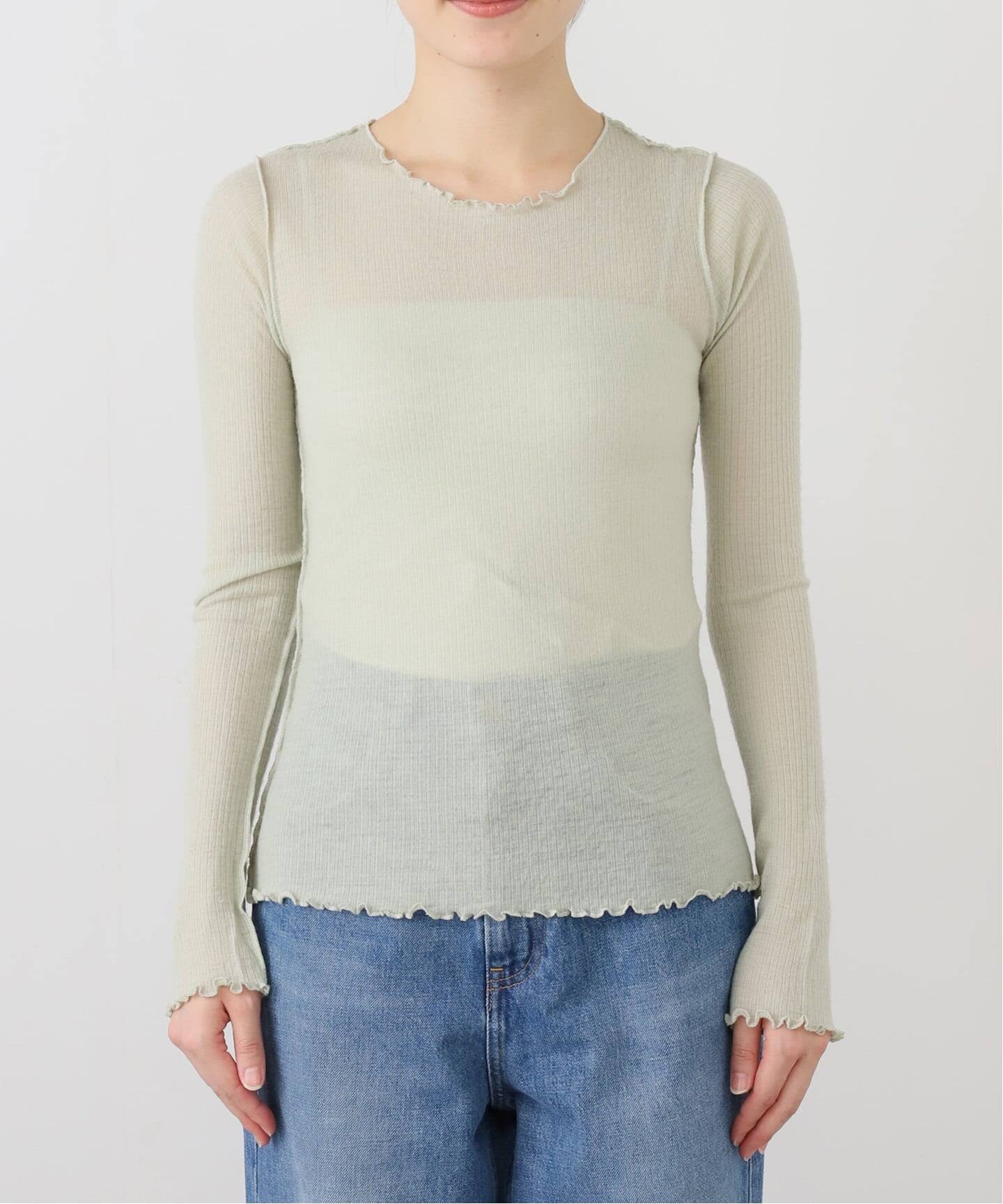 高輪店+WEB限定》Baserange/ベースレンジ KENRU LONG SLEEVE TEE（T