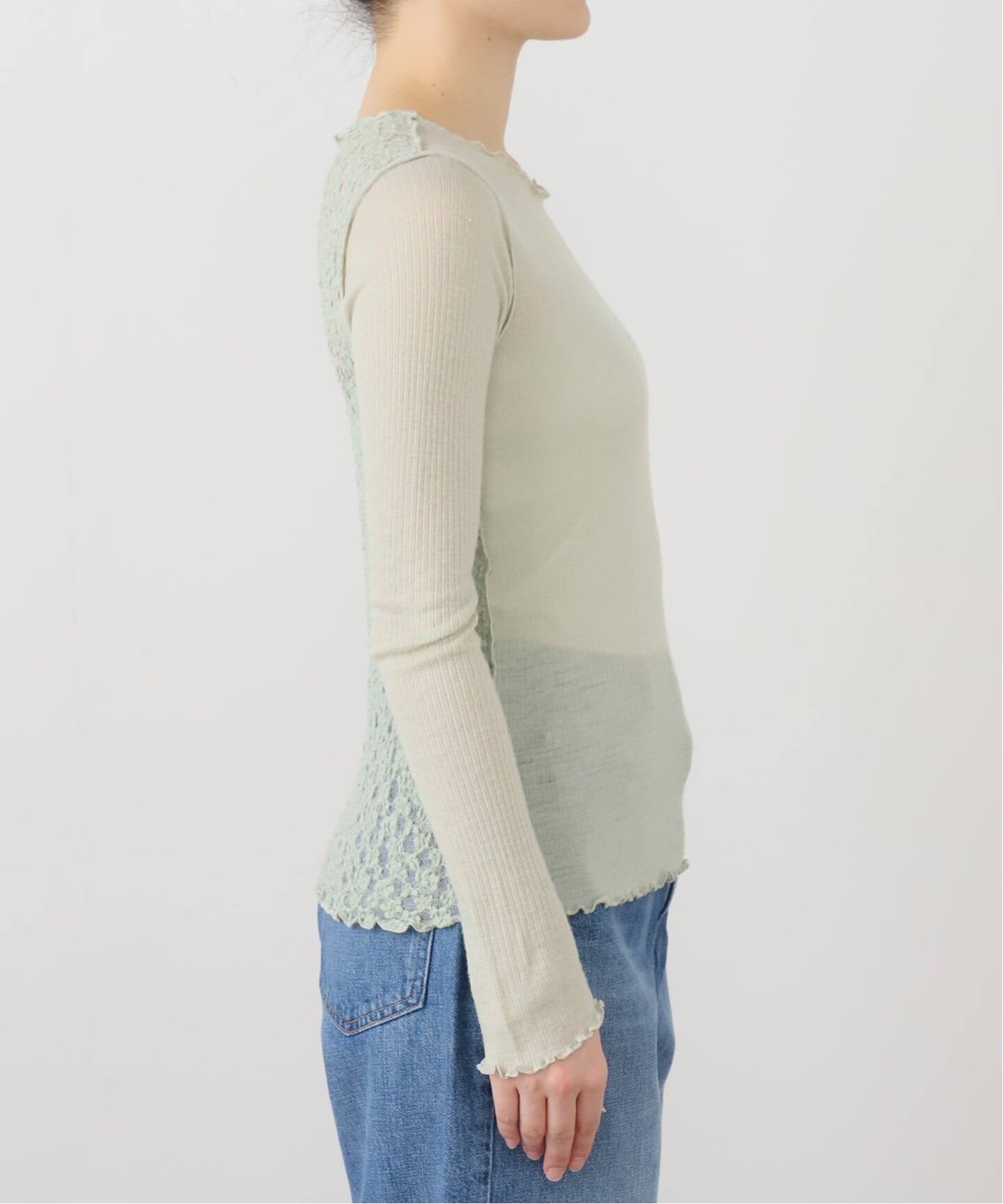 高輪店+WEB限定》Baserange/ベースレンジ KENRU LONG SLEEVE TEE（T