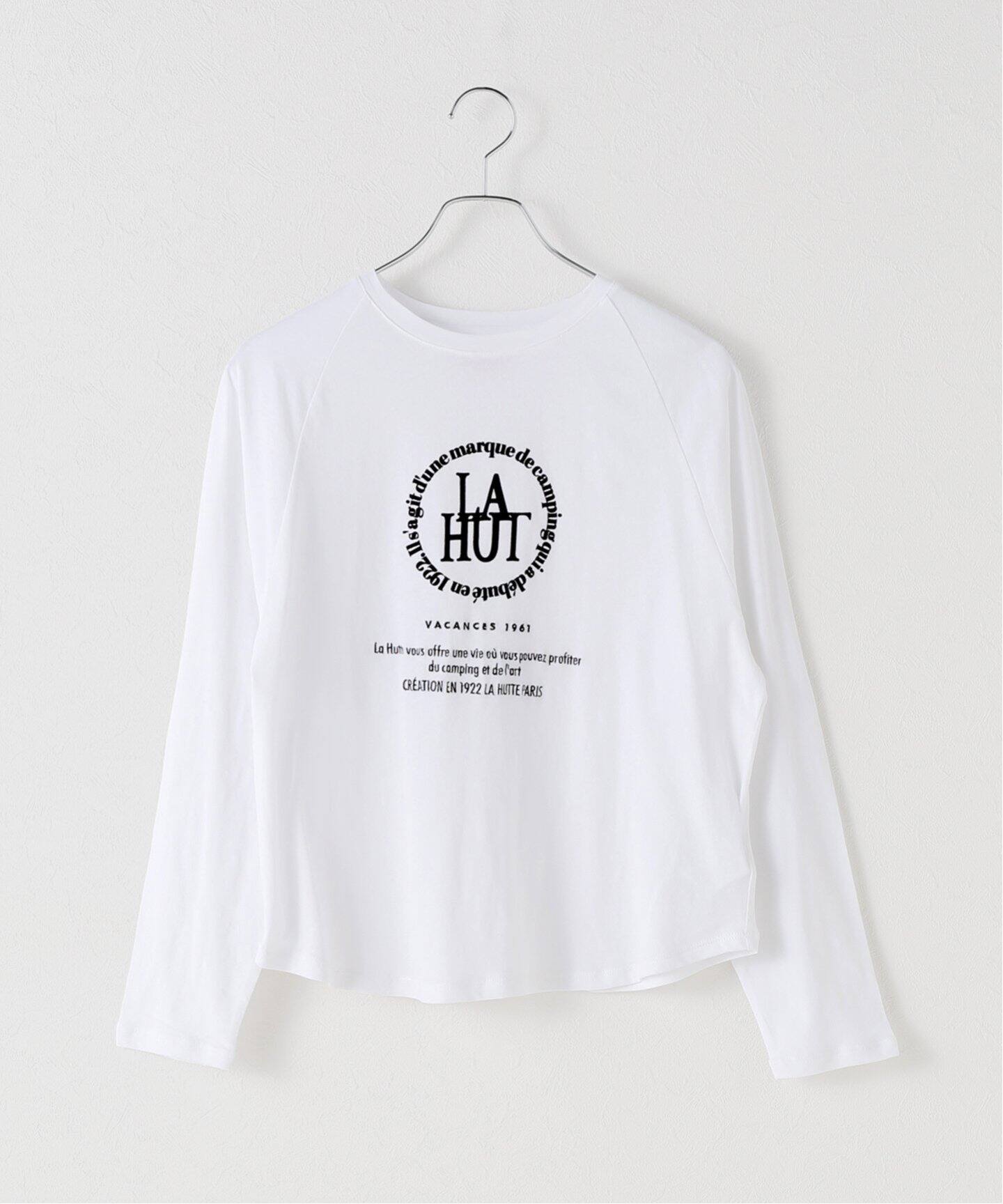 La Hutte / ラ ユット ロゴラグランTee（Tシャツ／カットソー