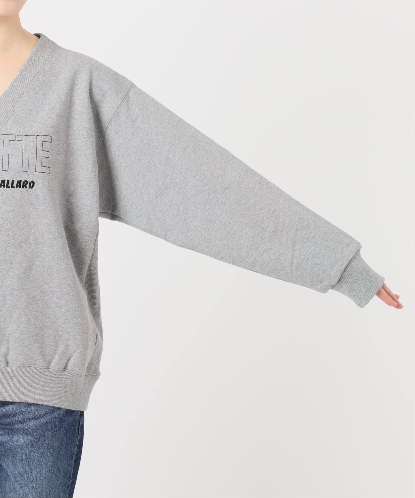 追加予約》La Hutte / ラ ユット 別注Vネックスウェット