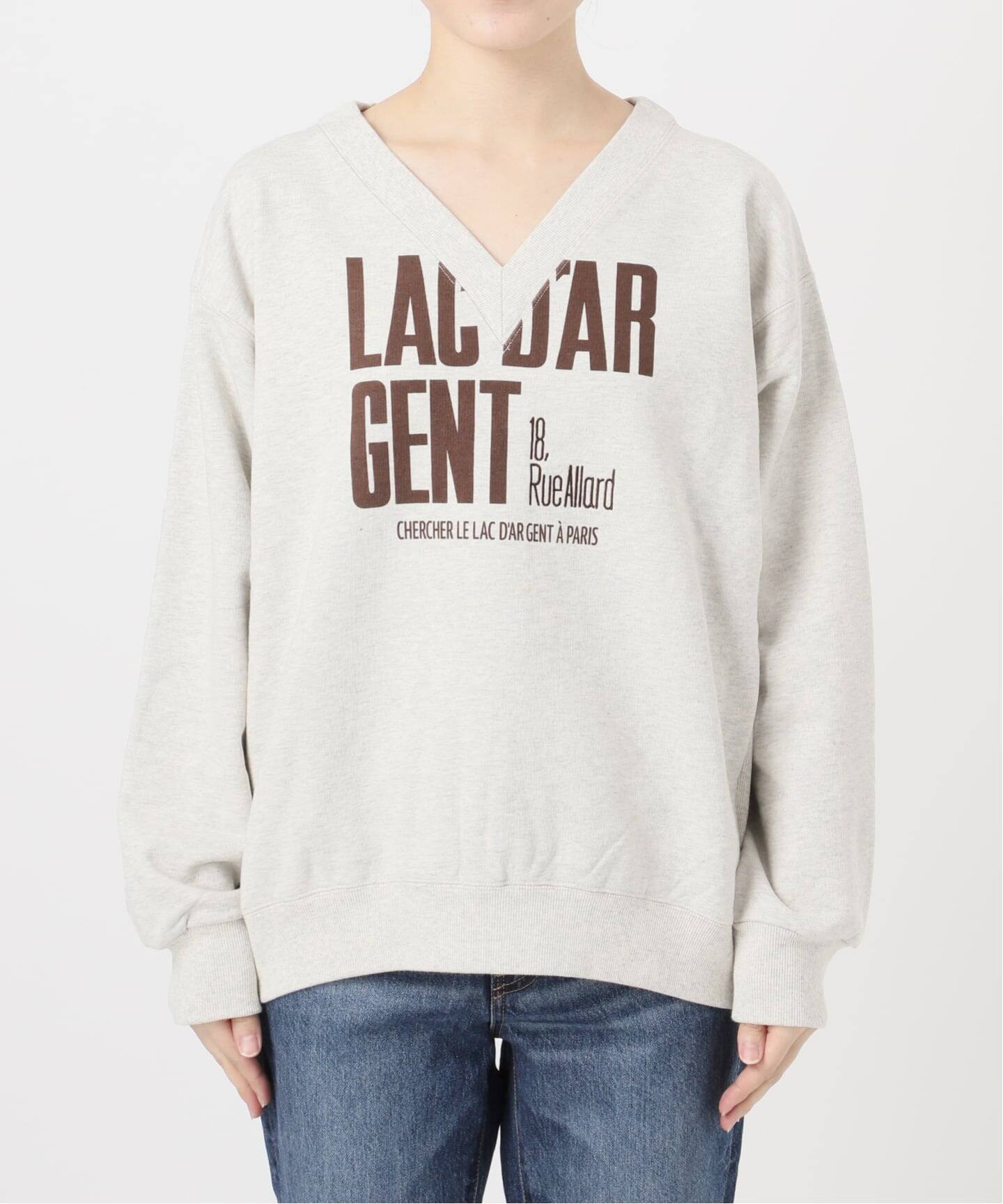 追加2予約》La Hutte / ラ ユット 別注Vネックスウェット*（スウェット