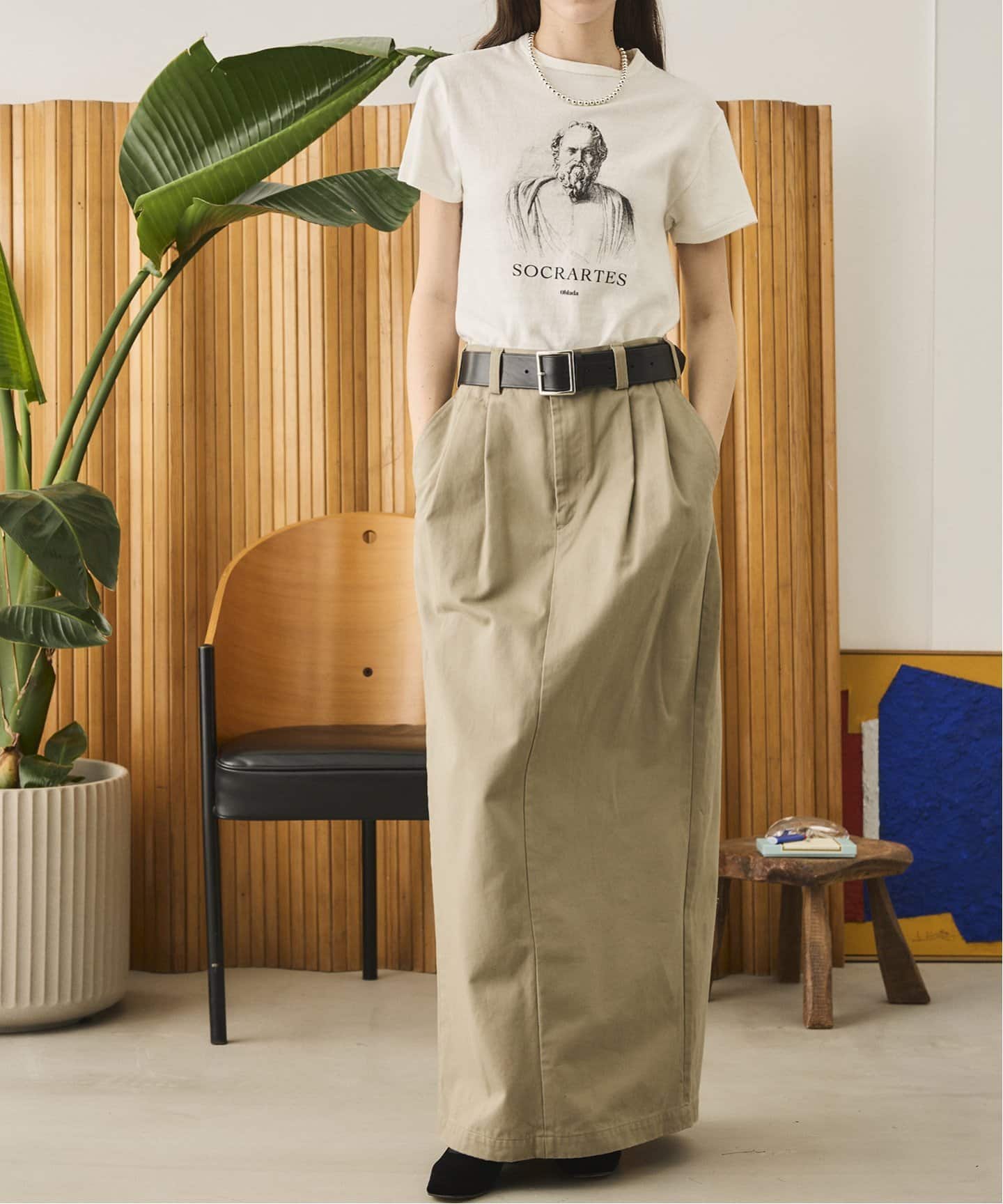 oblada Spick and Span ソクラテスTシャツ 一部店舗+WEB限定》OBLADA / オブラダ SOCRATES TEE（Tシャツ