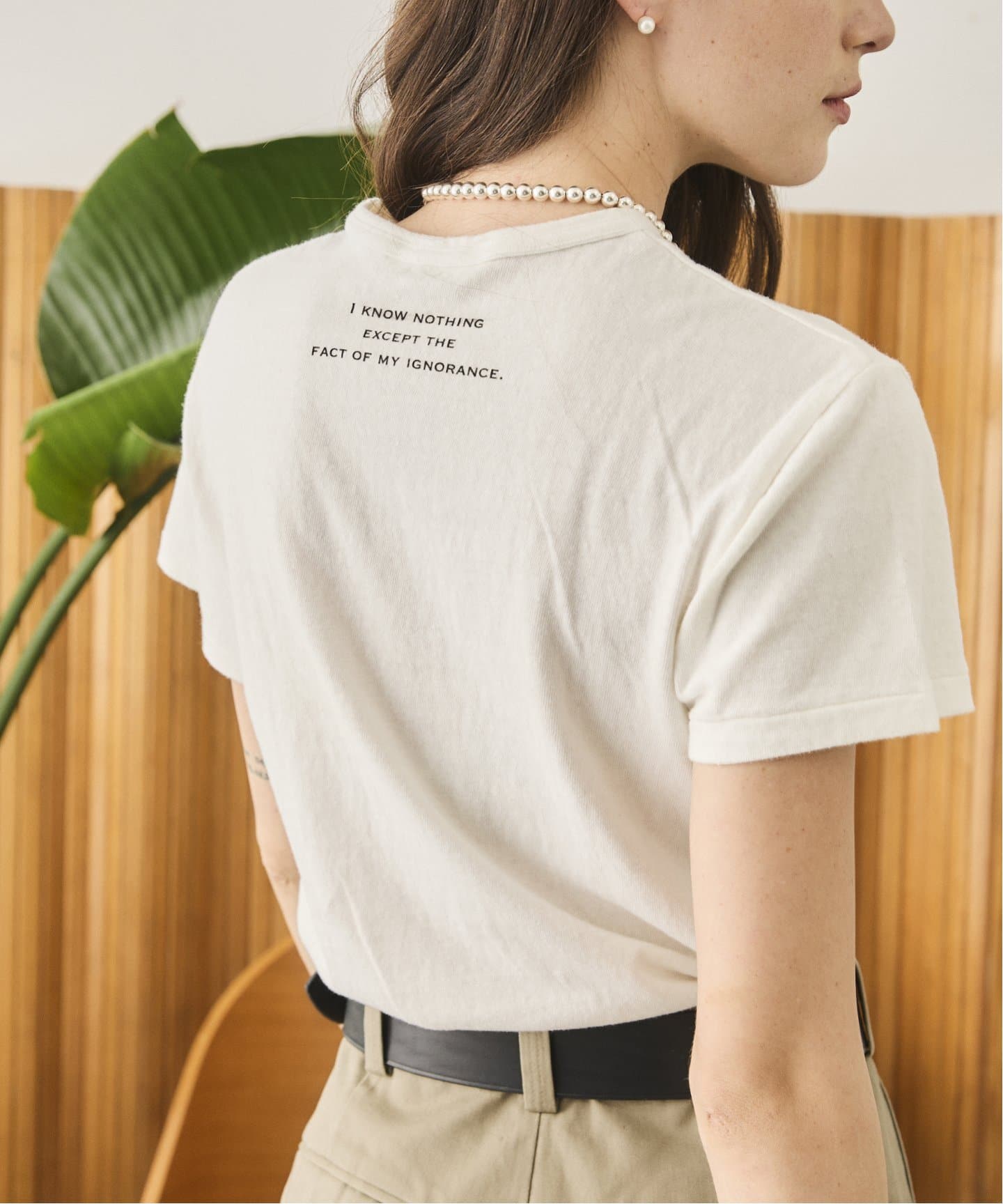 Spick&Span OBLADA/オブラダ SOCRATESTEE新品タグつき 一部店舗+WEB限定》OBLADA / オブラダ SOCRATES TEE（Tシャツ