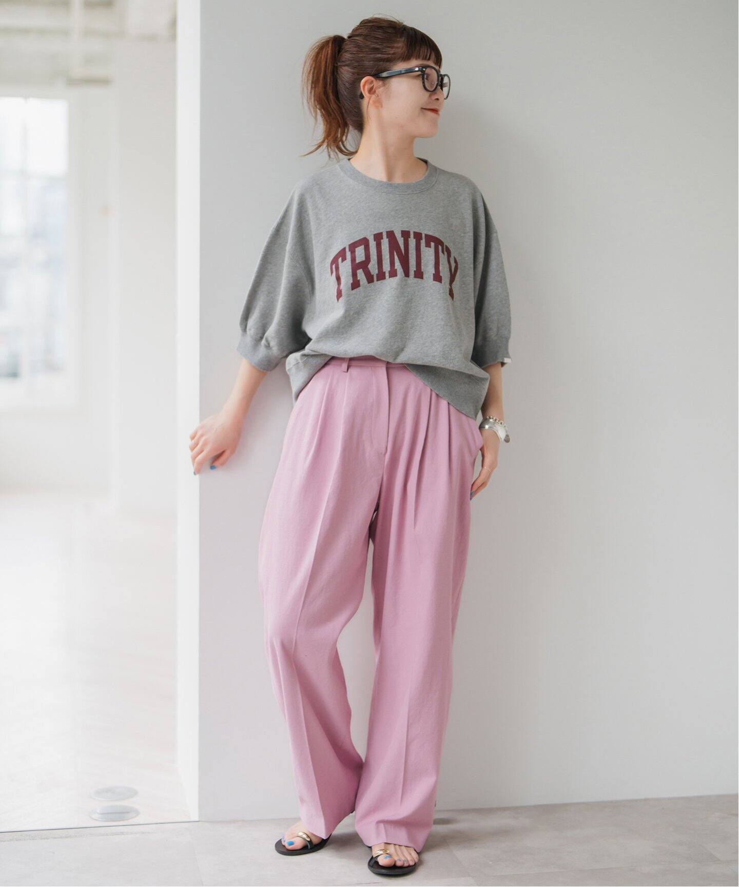 OBLADA / オブラダ HALF SLEEVE SWEAT SHIRT（Tシャツ／カットソー 
