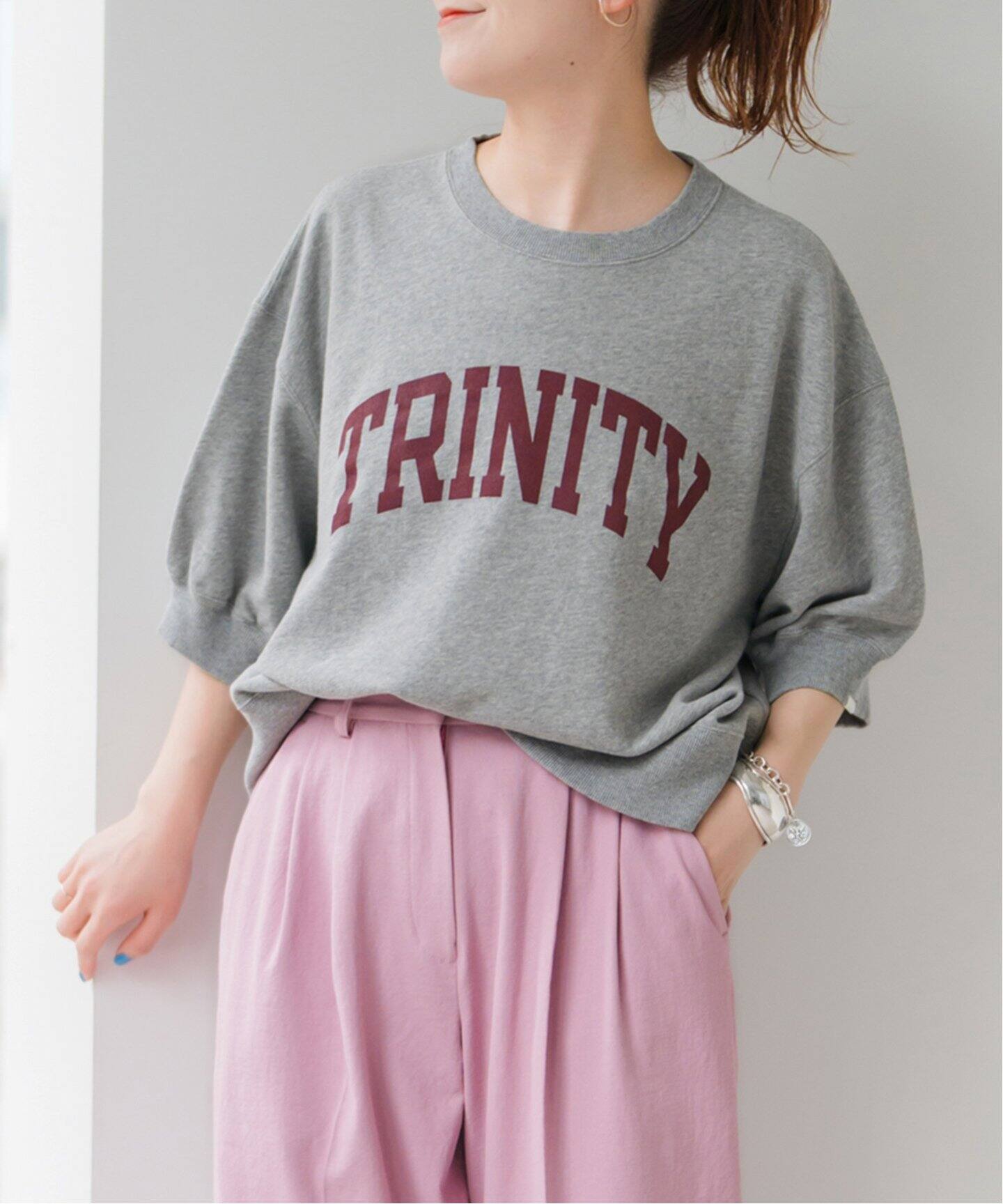 OBLADA / オブラダ HALF SLEEVE SWEAT SHIRT（Tシャツ／カットソー 