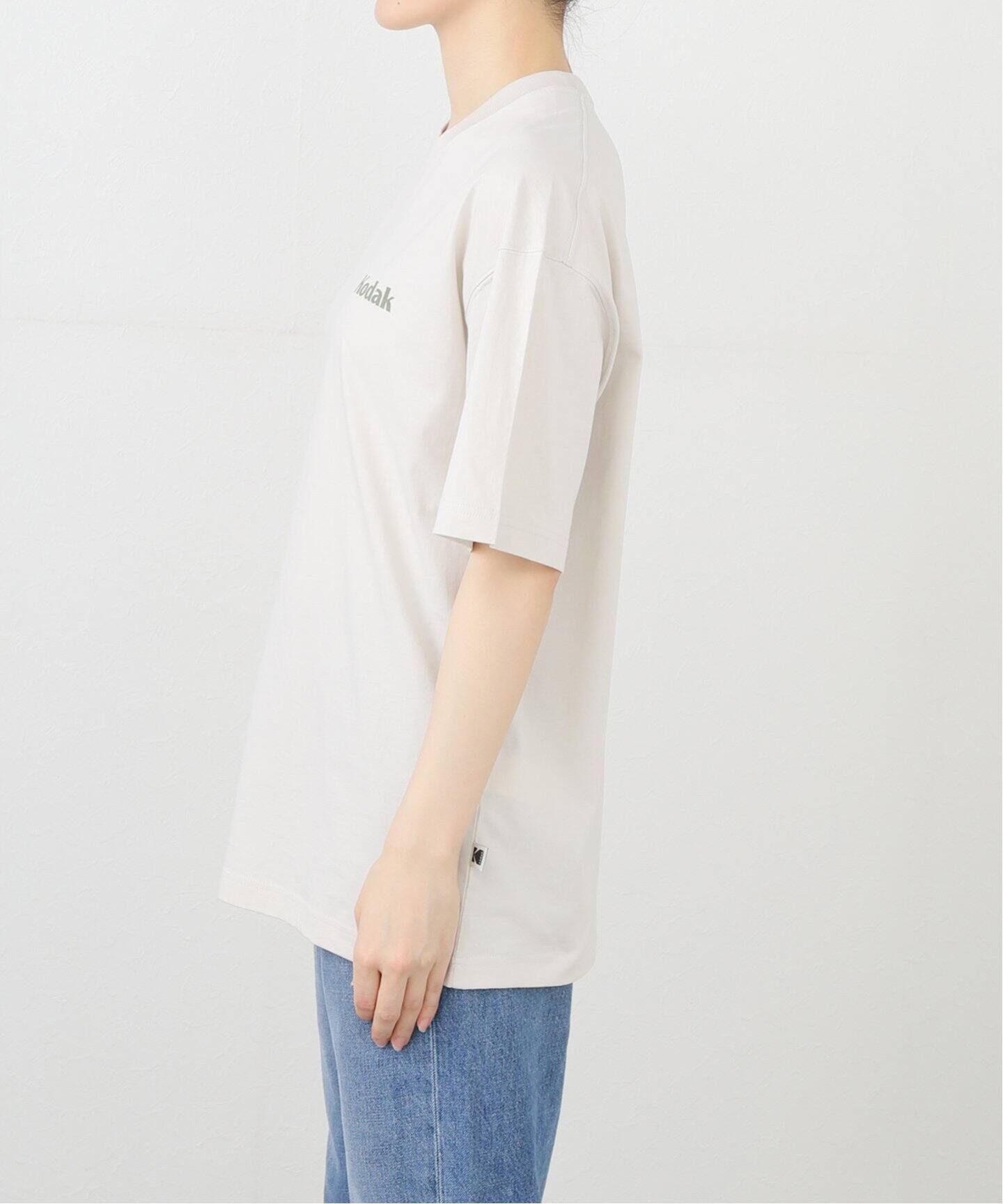 KODAK■Stripe Short Sleeves■送料込 RED KAP/別注 オックスフォード クロップドショートスリーブ