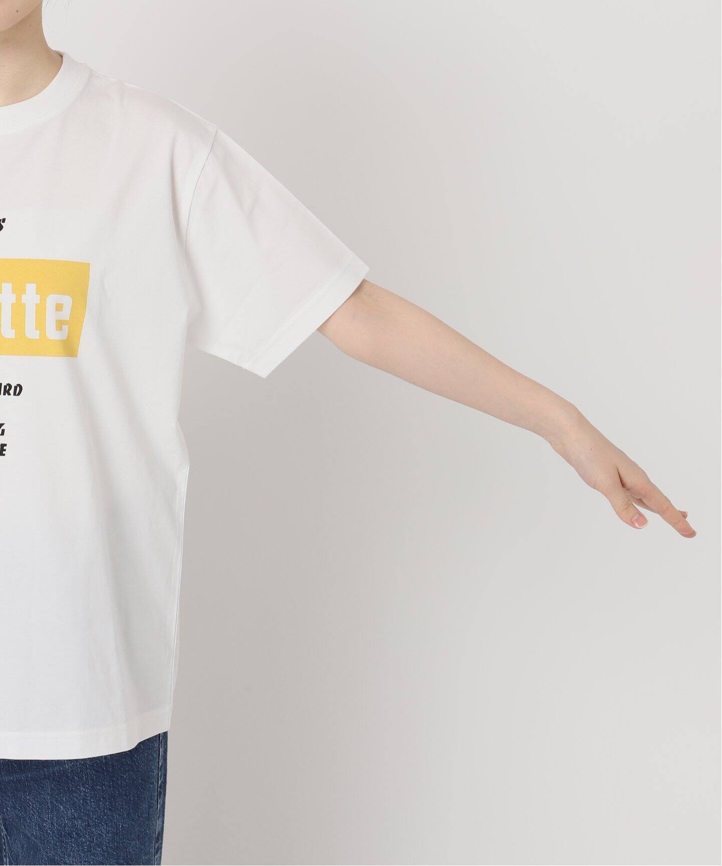 美品 La Hutte シルケットスムースプリントLS TEE La Hutte / ラ・ユット シルケットスムースプリントLS TEE