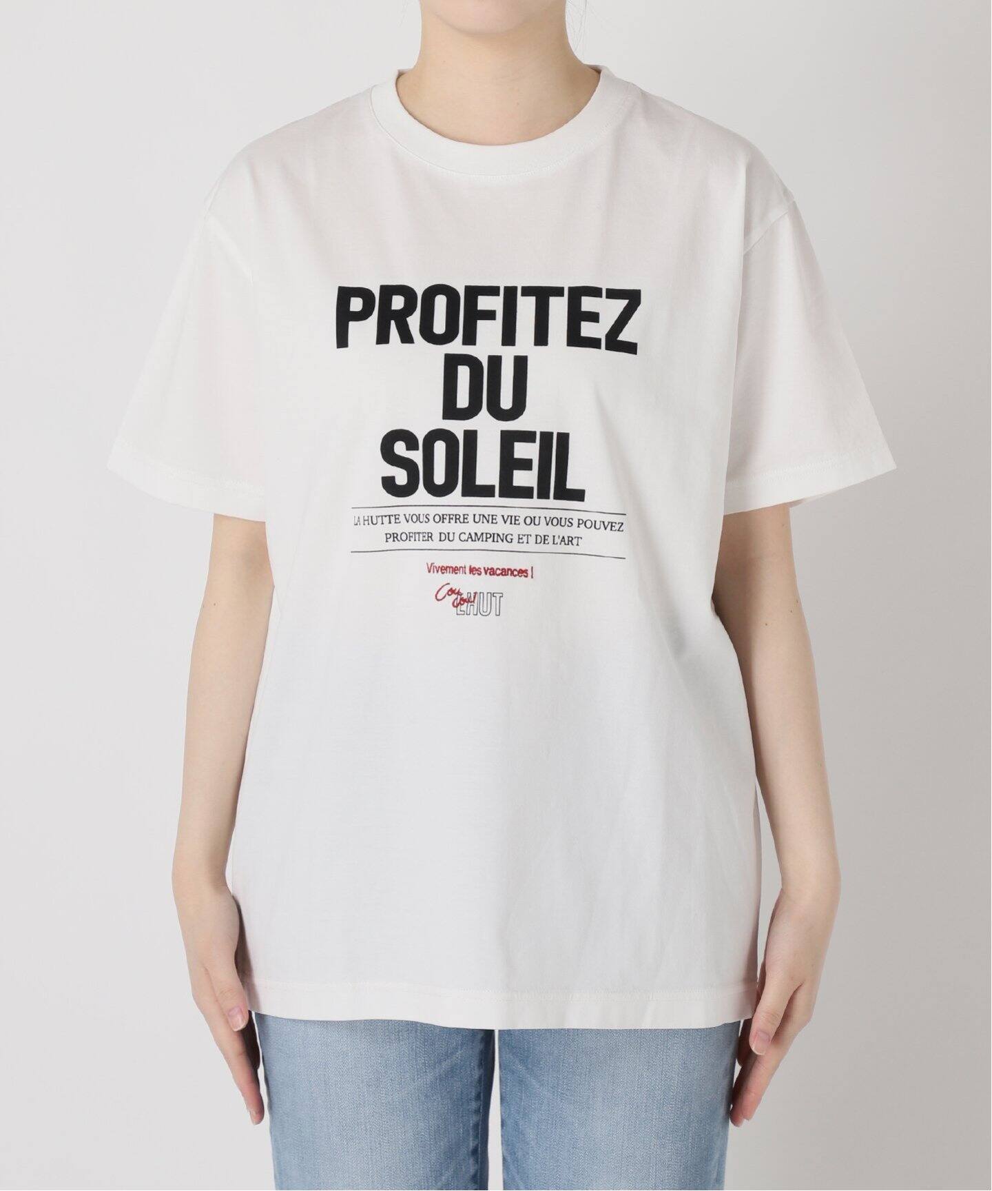 ブランケット　ティシャツ　2点 セール】【SLICK/スリック】Blanket Stitch T-shirt