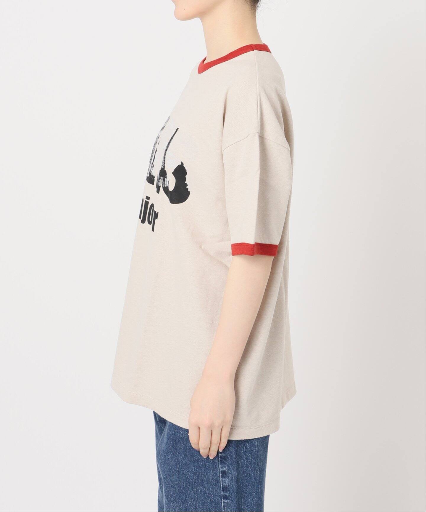 WEB限定追加》mucci / ムッチ リンガーTee（Tシャツ／カットソー