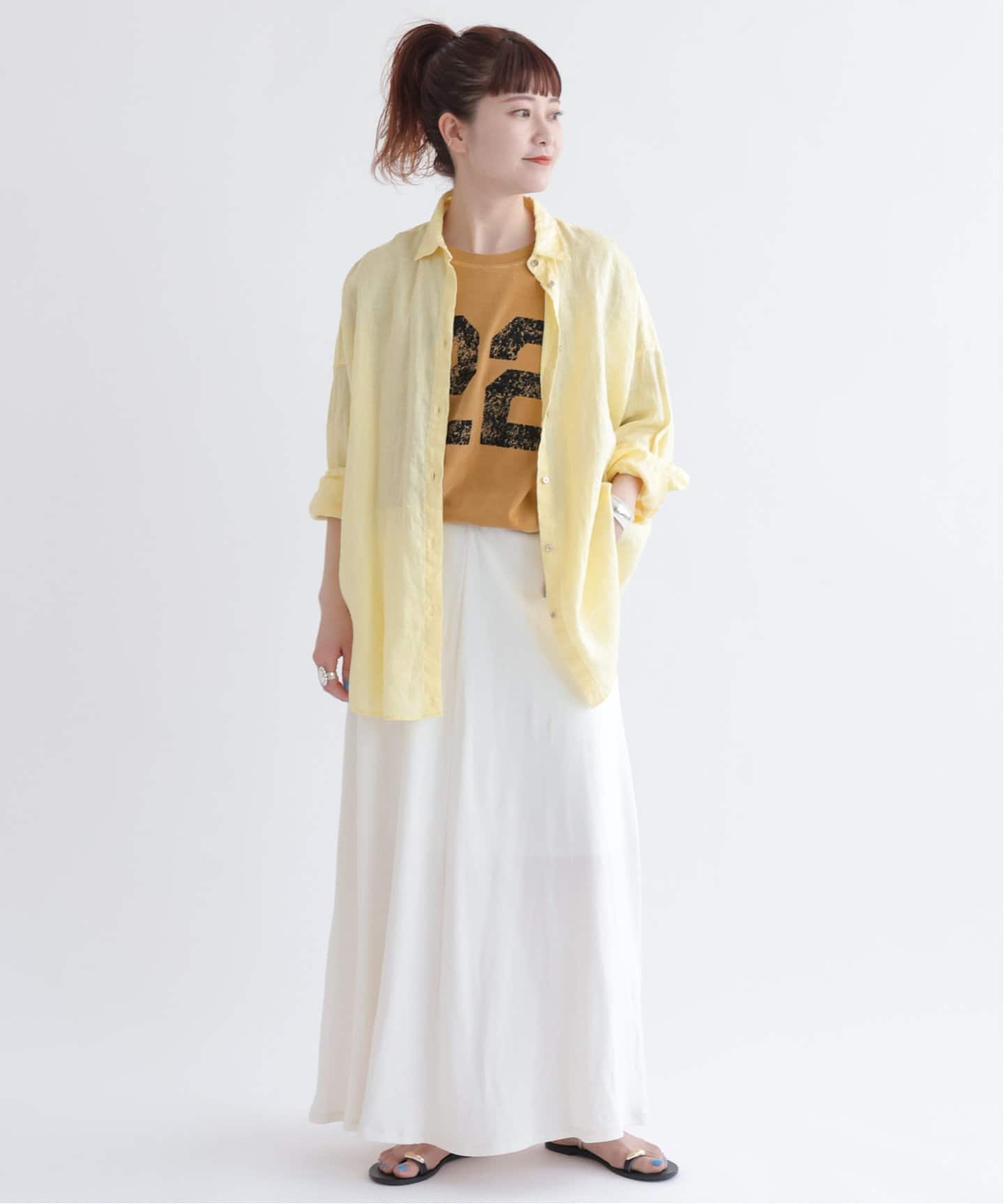 タグ付き　オーセン NUMBERING FLOCKY T-SHIRT 追加》AUTHEN / オーセン NUMBERING FLOCKY T-SHIRT（Tシャツ