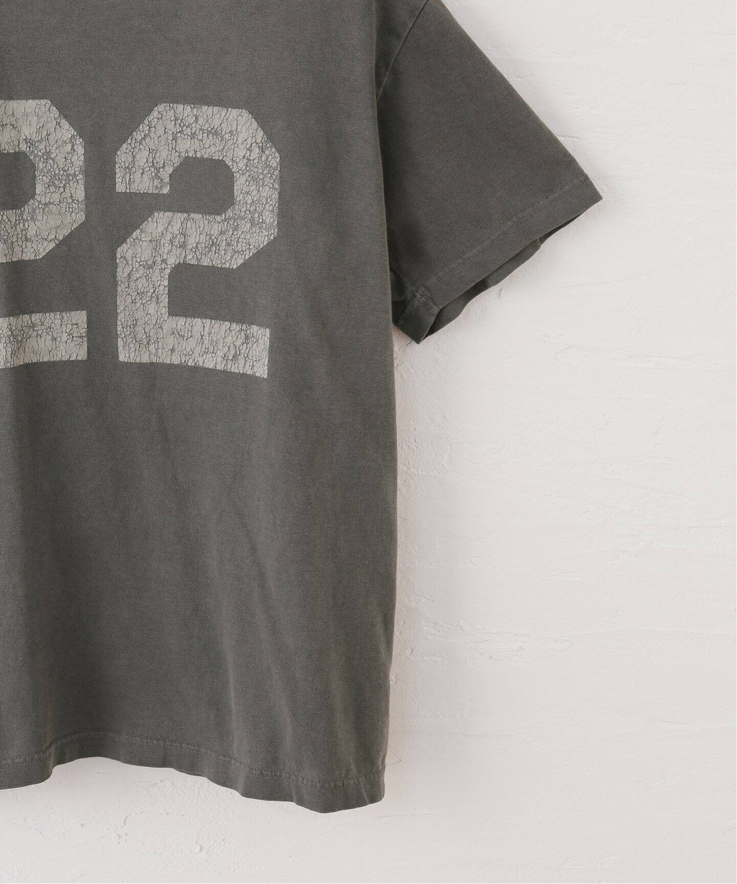 追加》AUTHEN / オーセン NUMBERING FLOCKY T-SHIRT（Tシャツ