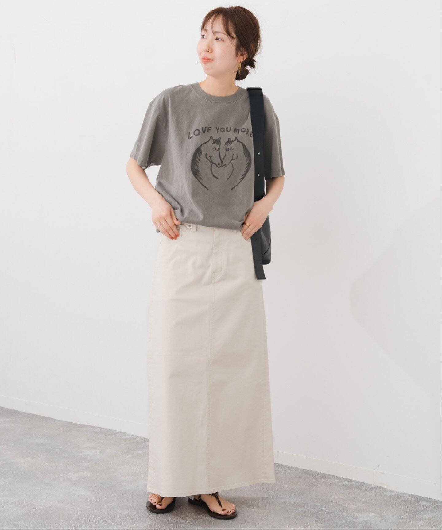 追加》AUTHEN / オーセン * Shiomi Wada Love T-SHIRT（Tシャツ