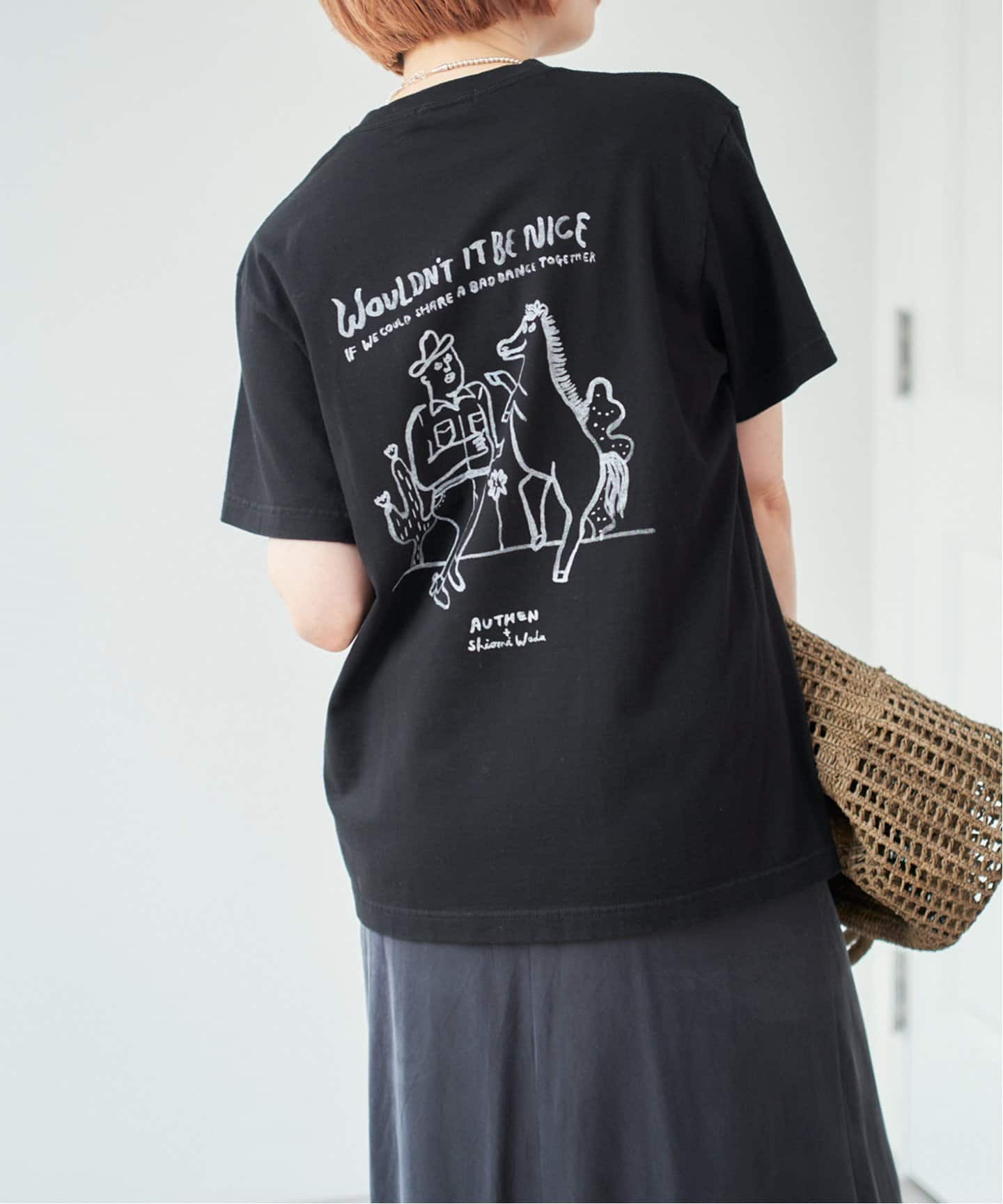 AUTHEN / オーセン*Shiomi Wada NICE T-SHIRT（Tシャツ