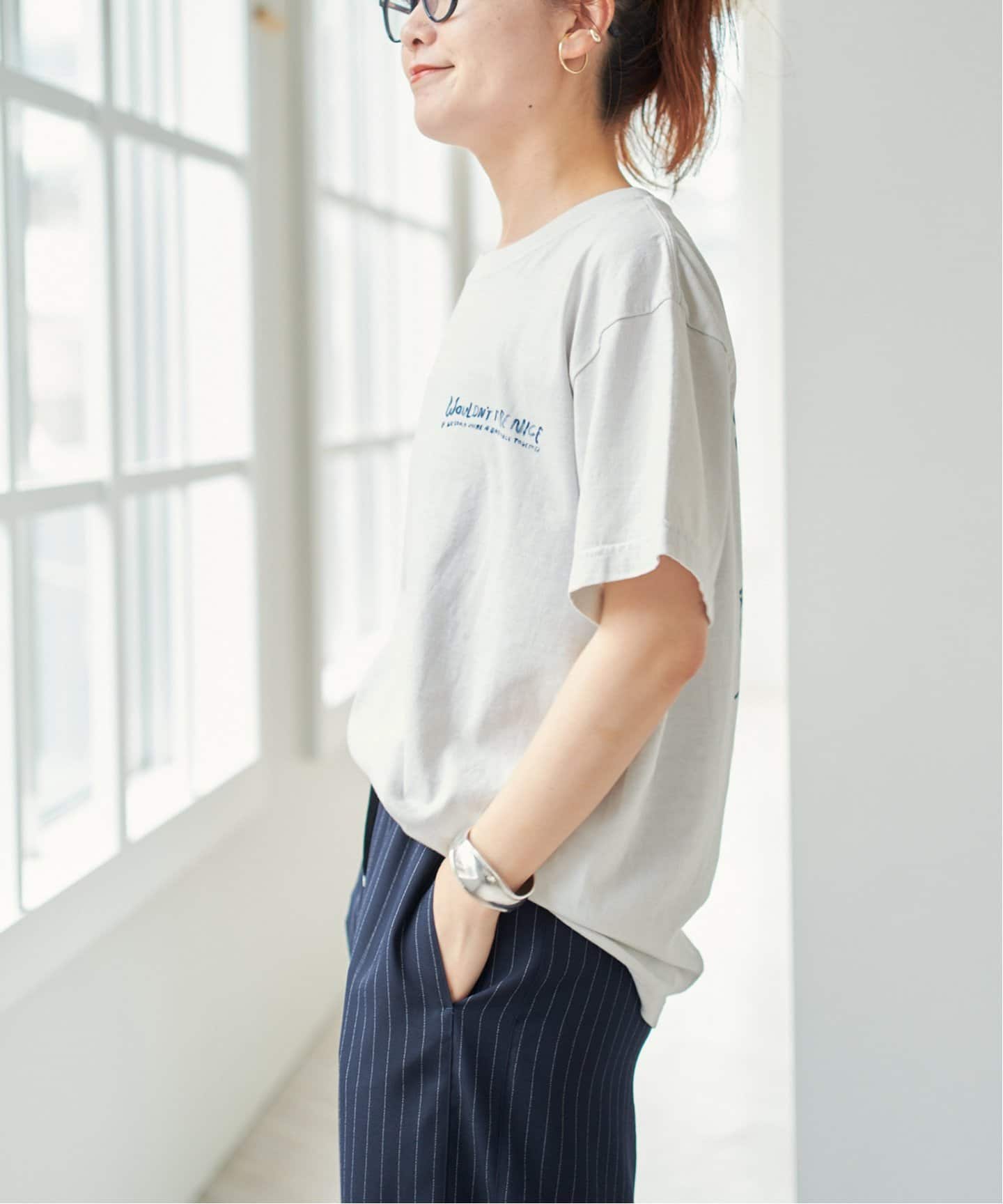 tシャツ AUTHEN / オーセン*Shiomi Wada NICE T-SHIRT レディース AUTHEN tシャツ / オーセン*Shiomi Wada NICE T-SHIRT