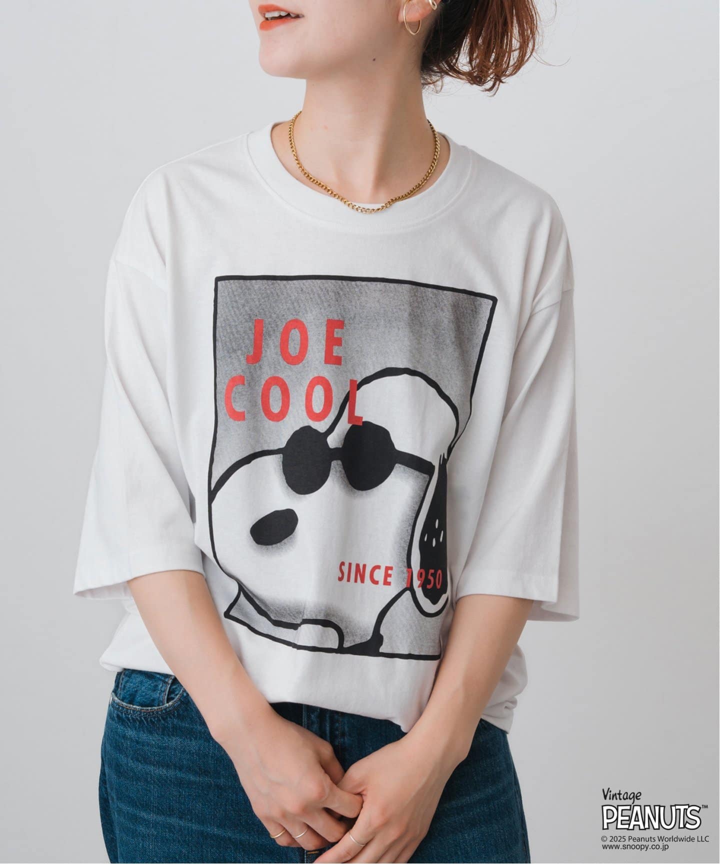 tシャツ 「追加」JOHNBULL/ジョンブル PEANUTS JOE COOL SHADES T レディース ≪追加予約≫JOHNBULL/ジョンブル PEANUTS JOE COOL SHADES T（T