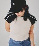 パイルラグランTEEシャツ