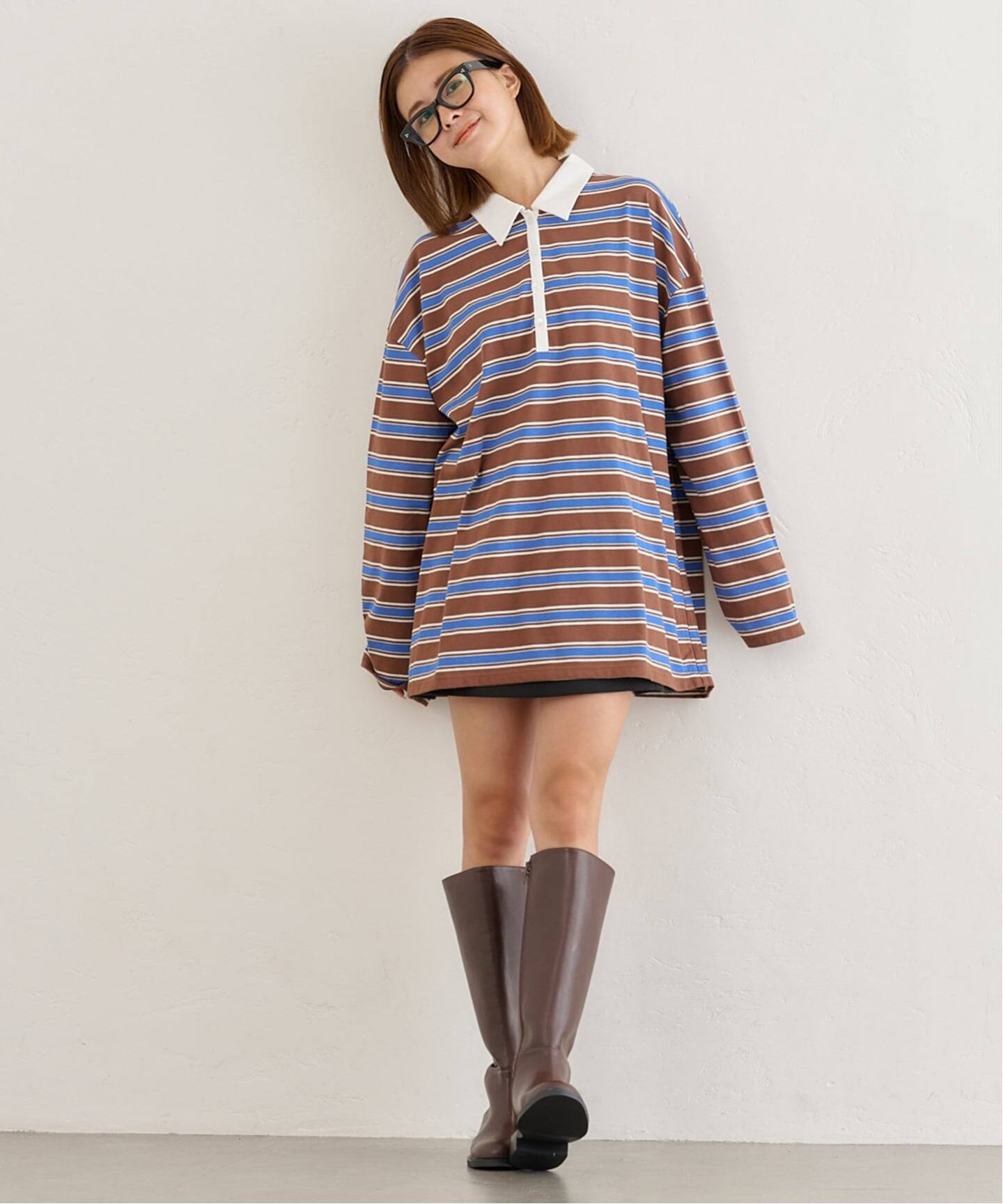 オーバーサイズポロシャツ（Tシャツ／カットソー）｜UBY Spick & Span
