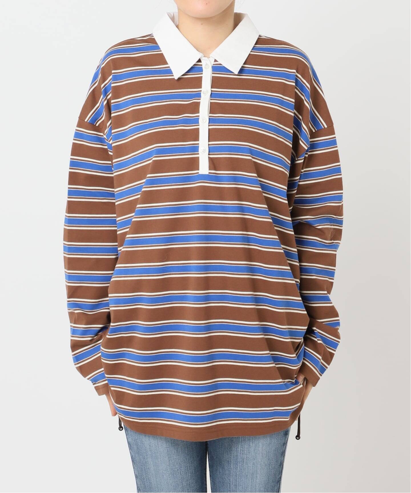【最終価格】U by SPICK&amp;SPAN ★ ポロラルフローレン オーバーサイズポロシャツ（Tシャツ／カットソー）｜UBY Spick & Span