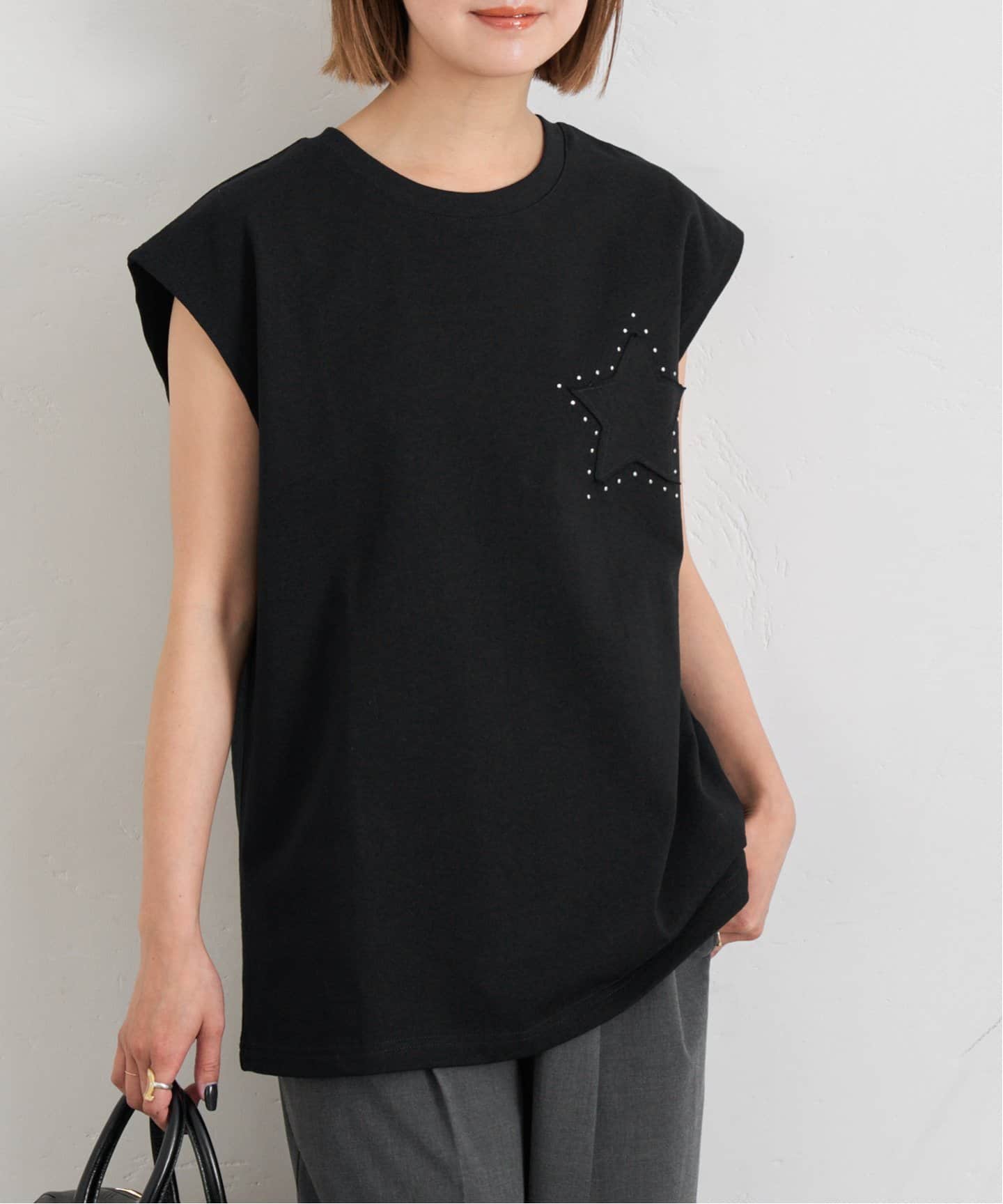 Spick&Span◆ノースリーブカットソー/--/リネン/BEG/23-051-200-2020-1-0 Spick＆Span 「Spick & Span」 ノースリーブブラウス FREE