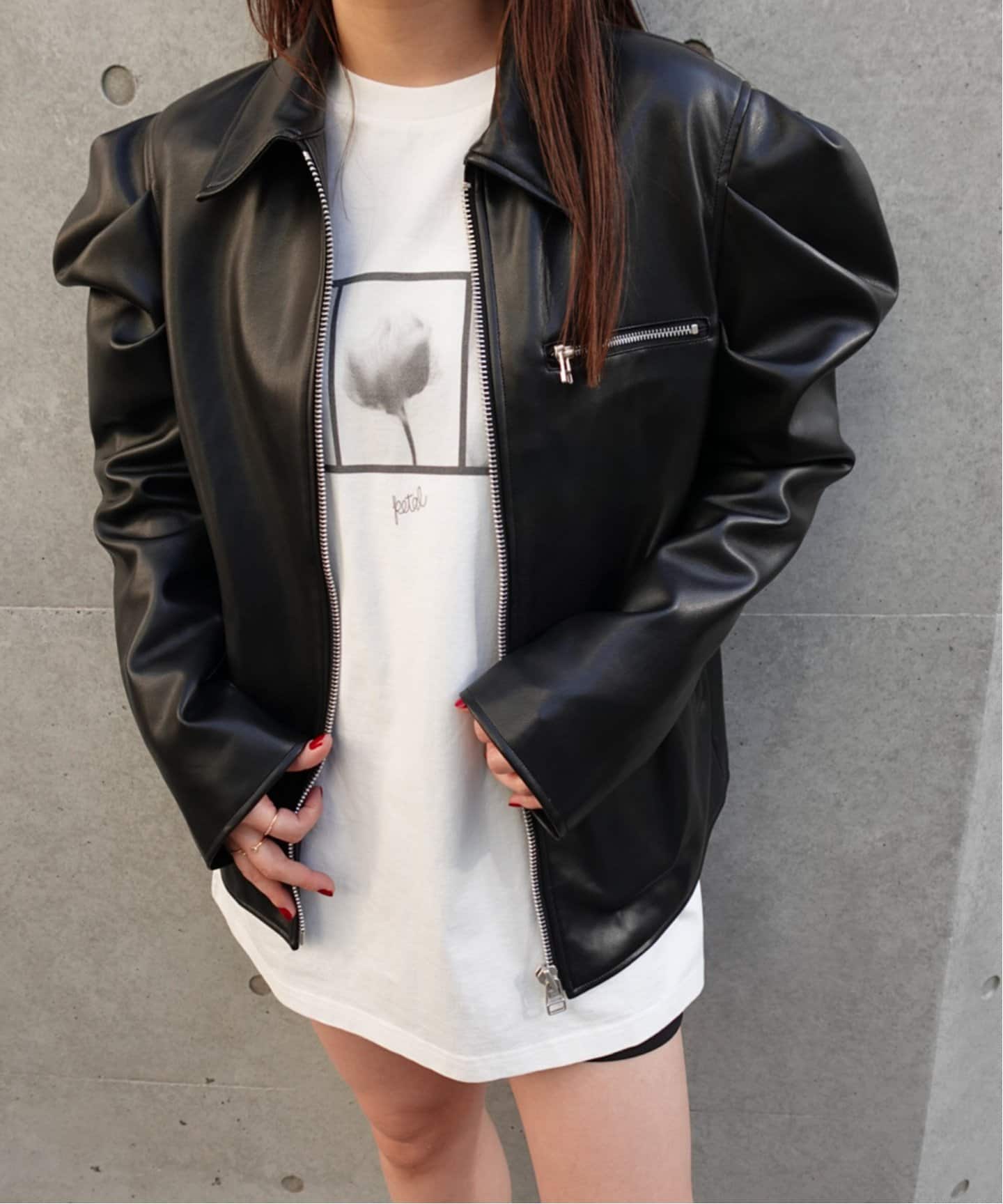 試着のみタグ付き　united arrows プリーツフリルコンビカットソー 3500024F0365_l1_a009.jpg