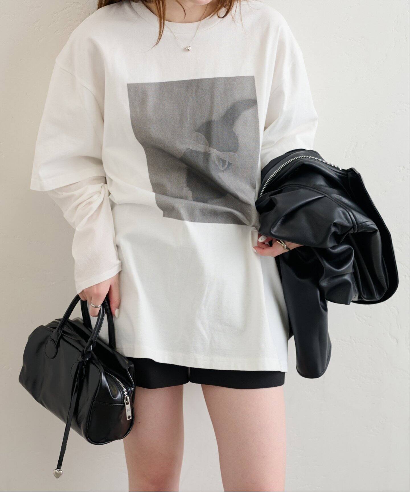 タグ付き未使用★spick&span^_^フォトロンT Spick & Span（スピックアンドスパン）の「フォトロングTシャツ