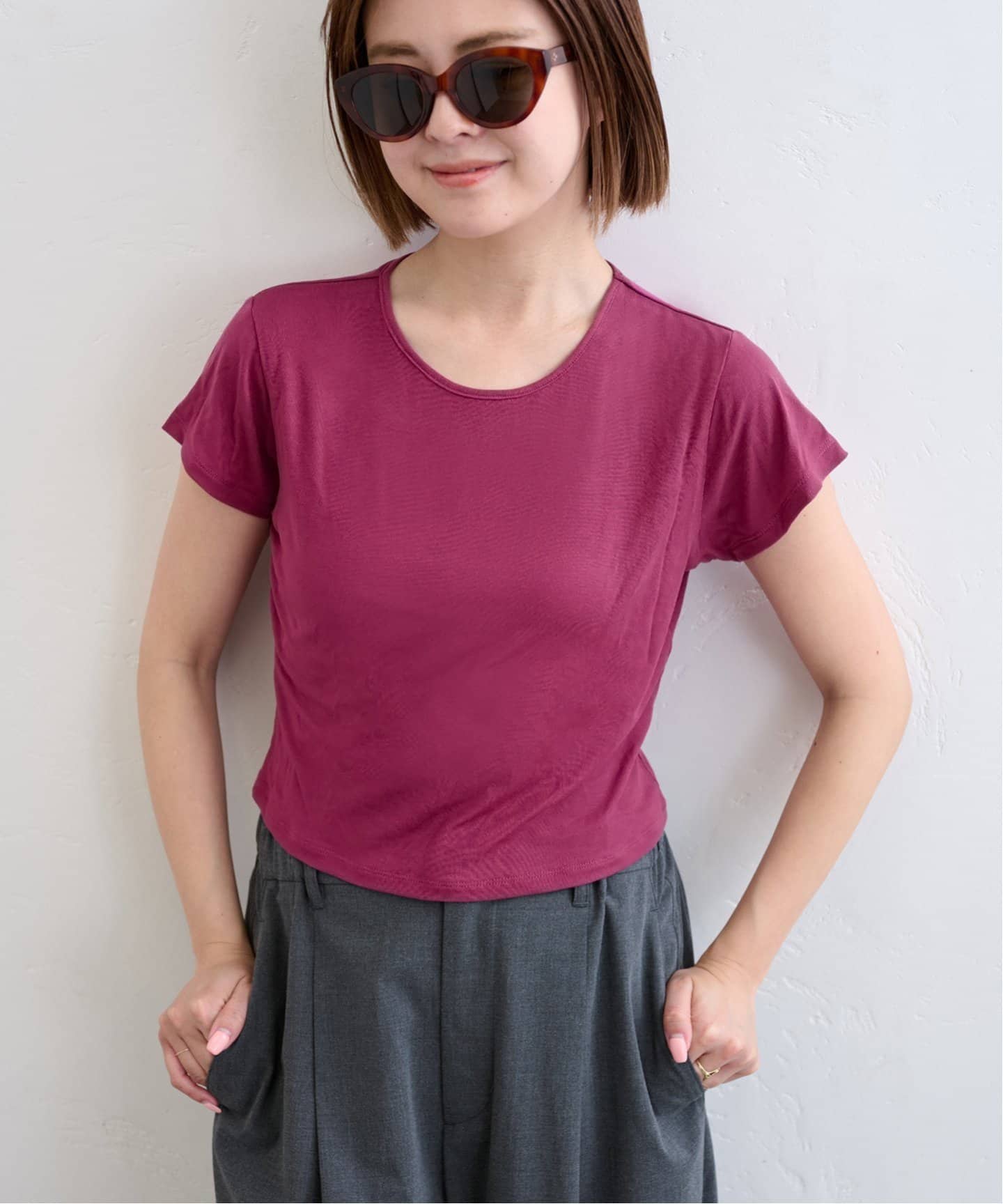 Spick & Span 【DESIGNERS REMIX】スリーブレスTシャツ Spick＆Span tシャツ ART GRAPHIC Tシャツ レディース