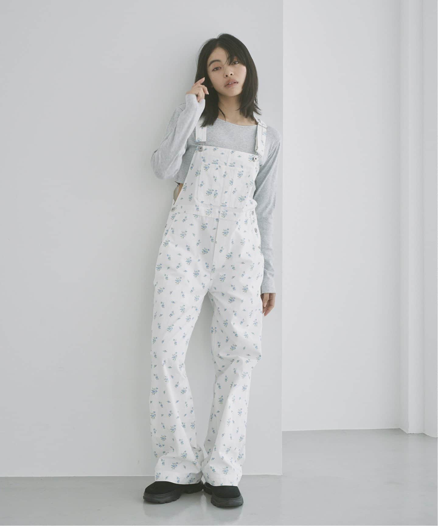 ロングスリーブショートトップス（Tシャツ／カットソー）｜U by